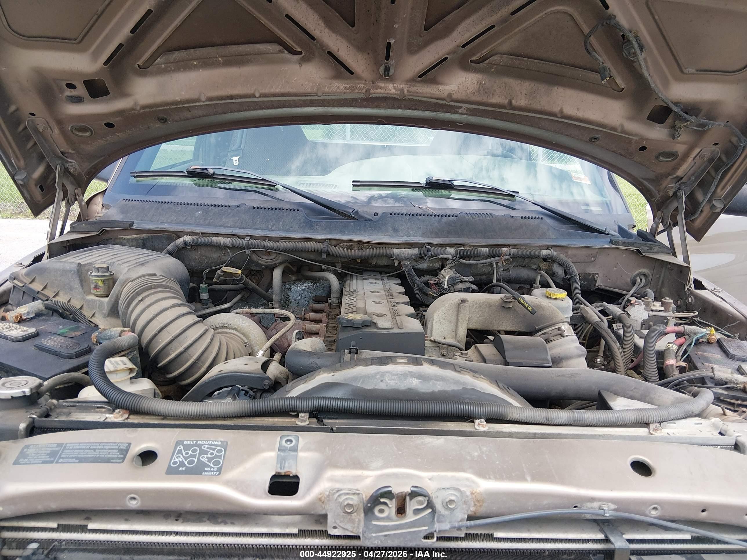 2001 Dodge Ram 2500 St Brown vin: 3B7KF23691G206398