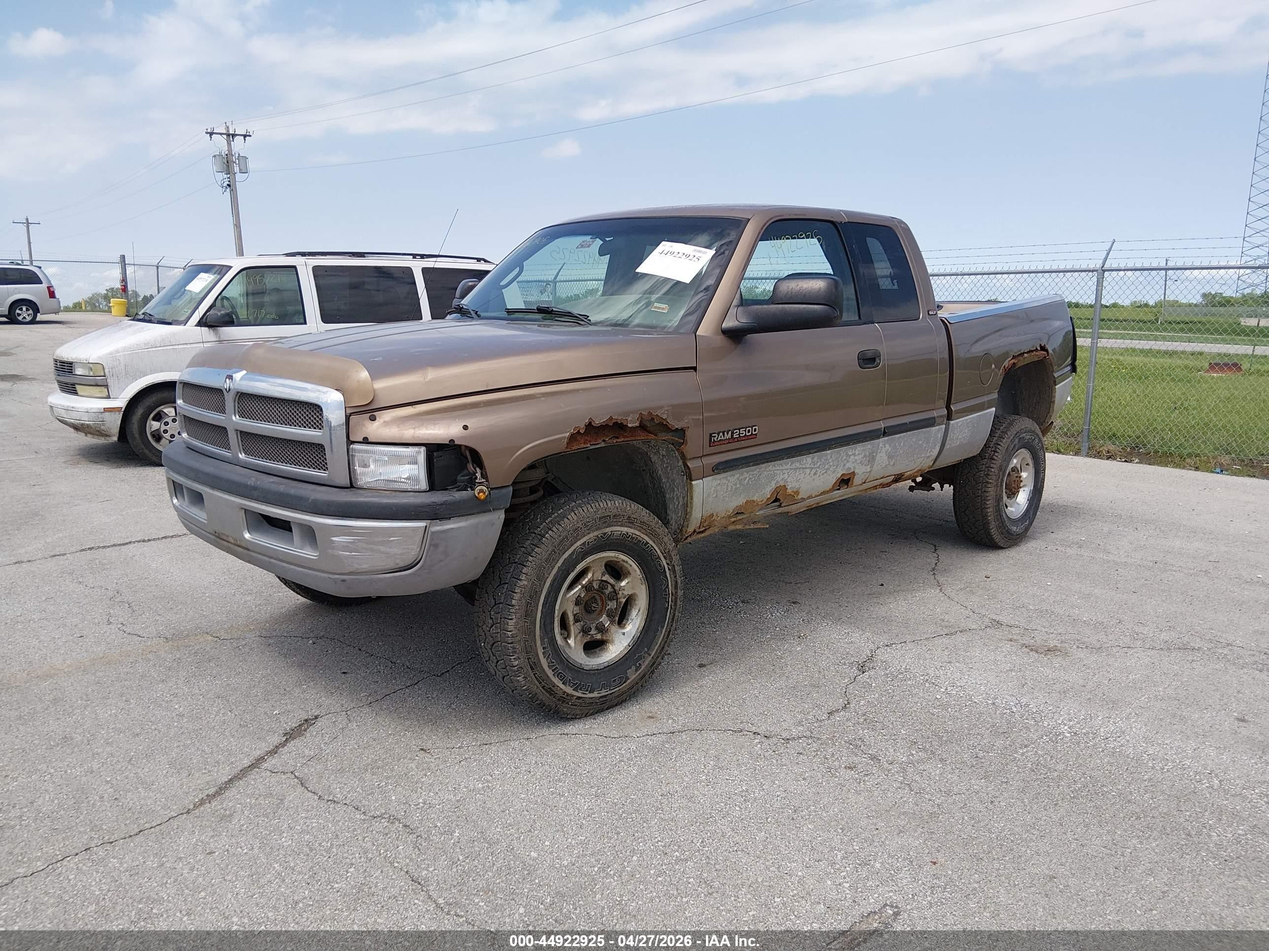 2001 Dodge Ram 2500 St Brown vin: 3B7KF23691G206398