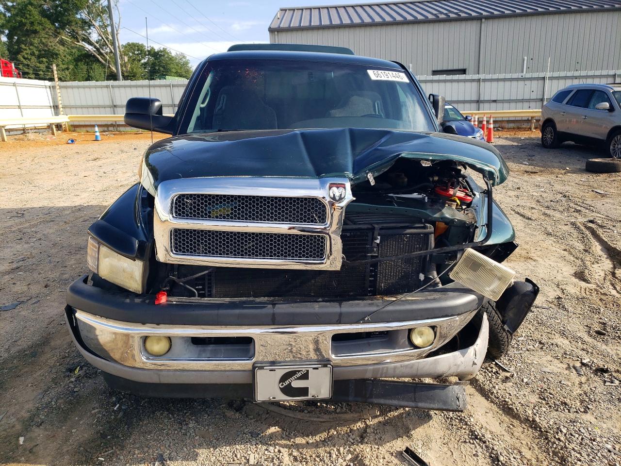 2001 Dodge Ram 2500 Green vin: 3B7KF236X1G705047