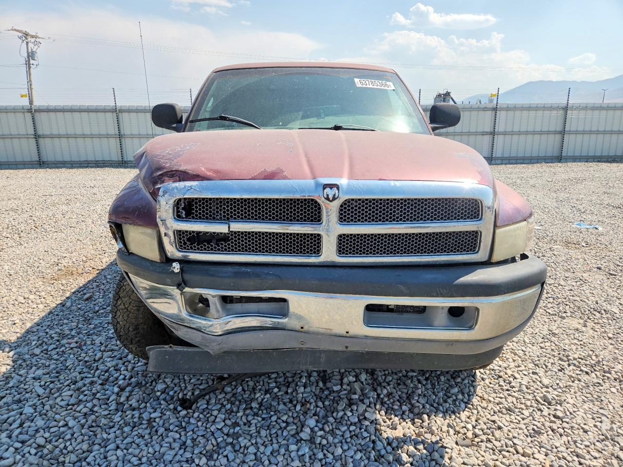2001 Dodge Ram 2500 Бордовый vin: 3B7KF236X1G734144
