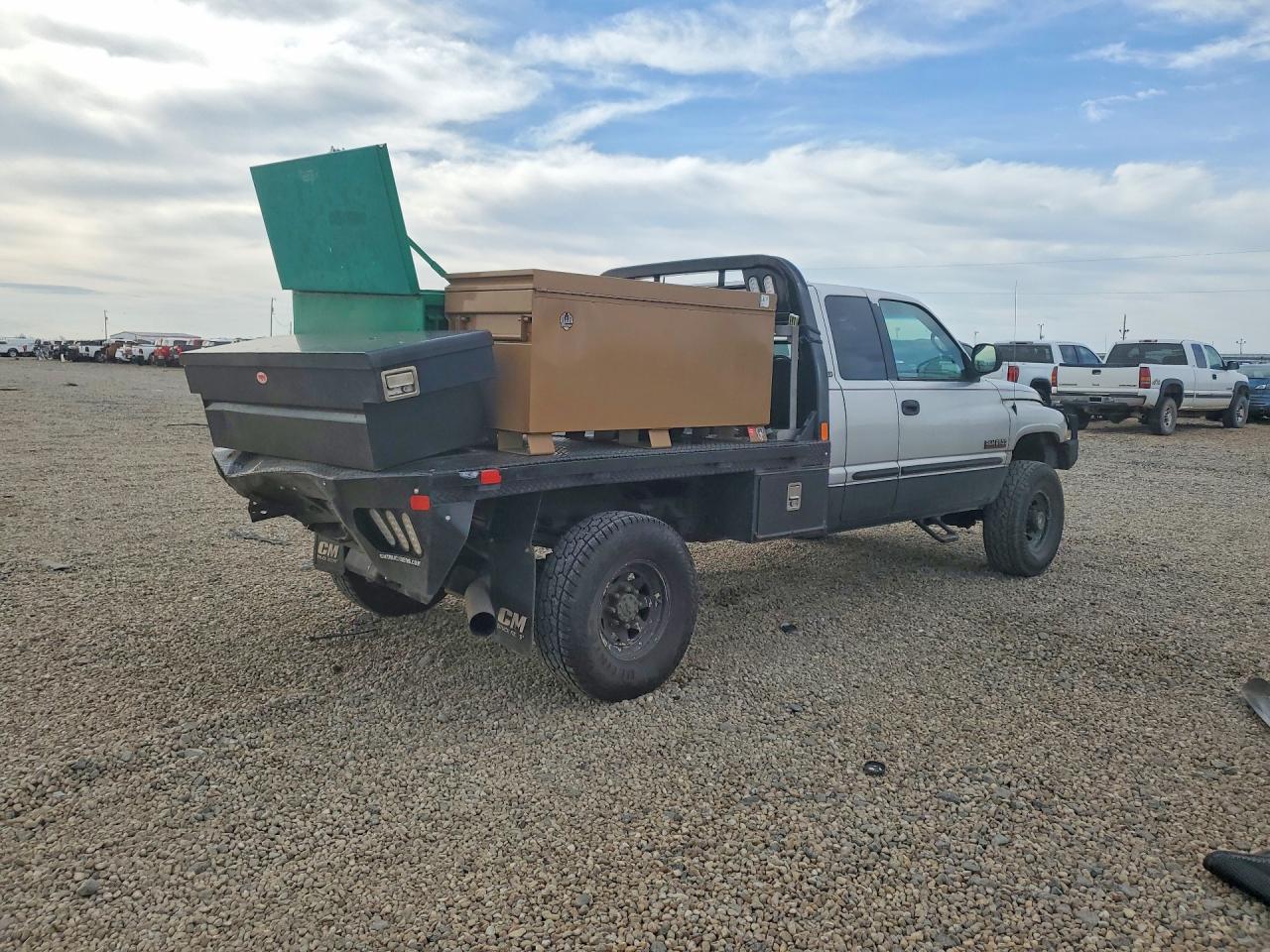 2002 Dodge Ram 2500 Silver vin: 3B7KF23C42M213526