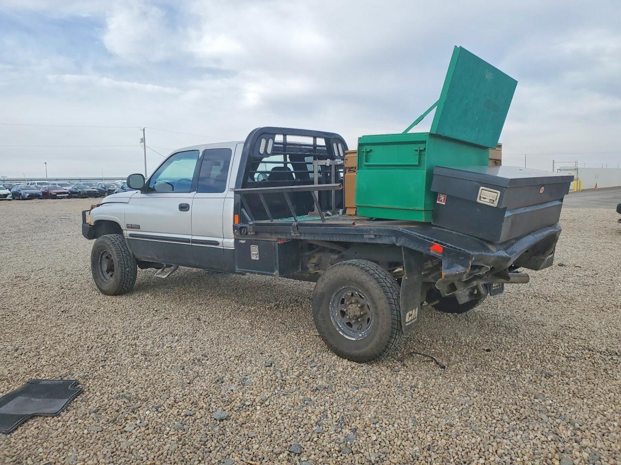 2002 Dodge Ram 2500 Silver vin: 3B7KF23C42M213526