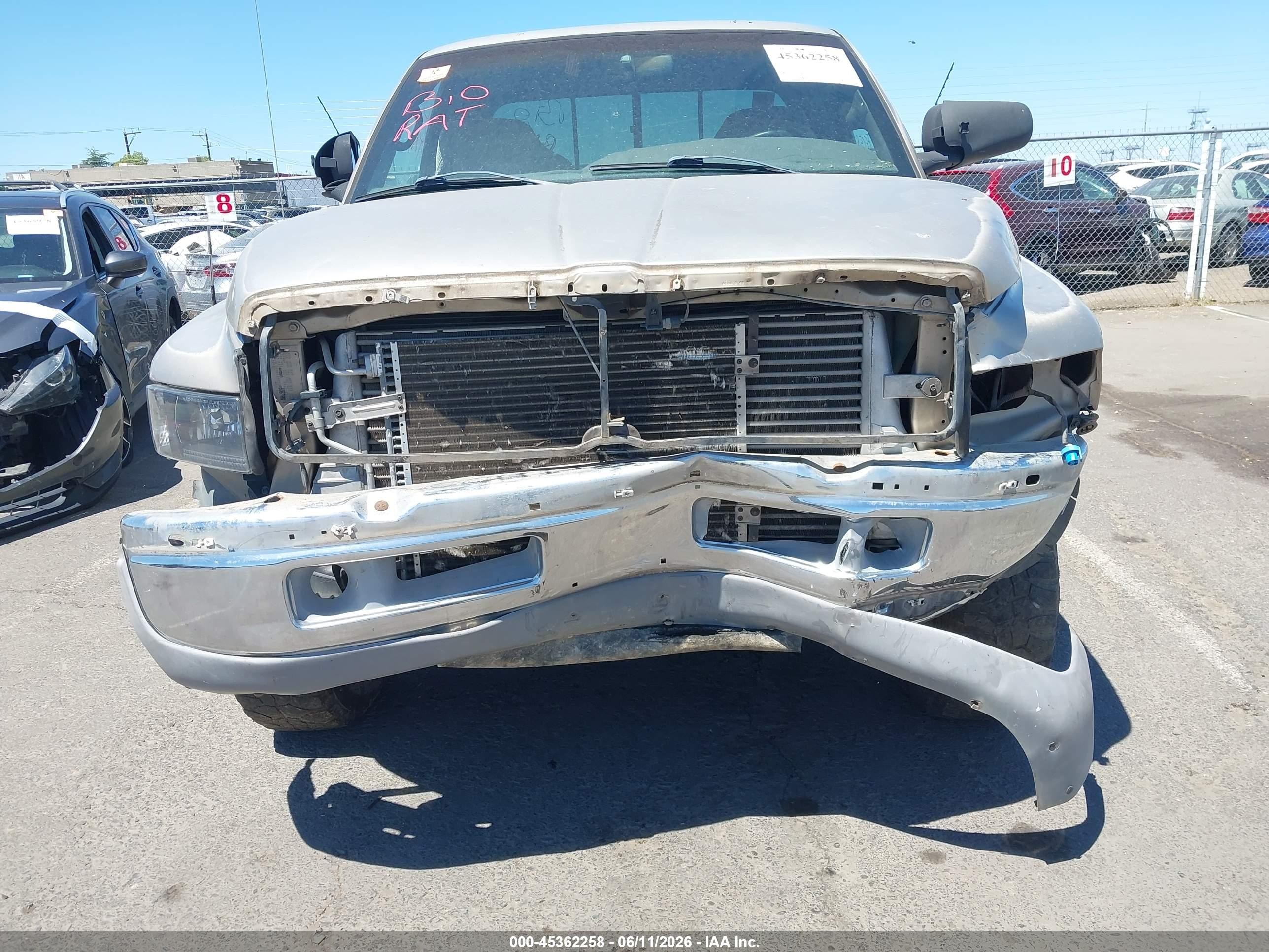 2002 Dodge Ram 2500 St Gold vin: 3B7KF23C52M260743