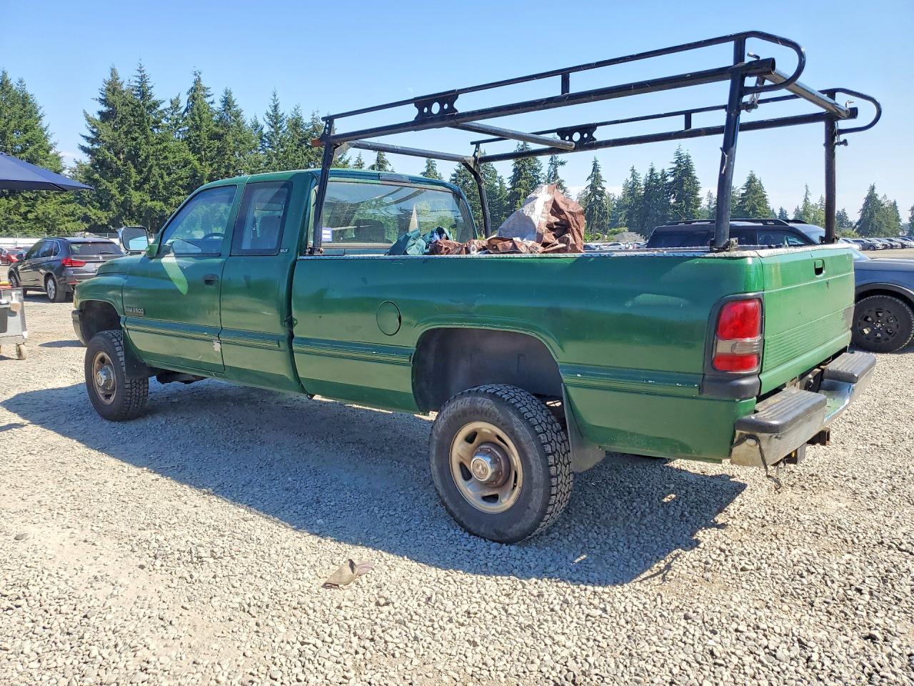 1996 Dodge Ram 2500 Green vin: 3B7KF23C6TM192065
