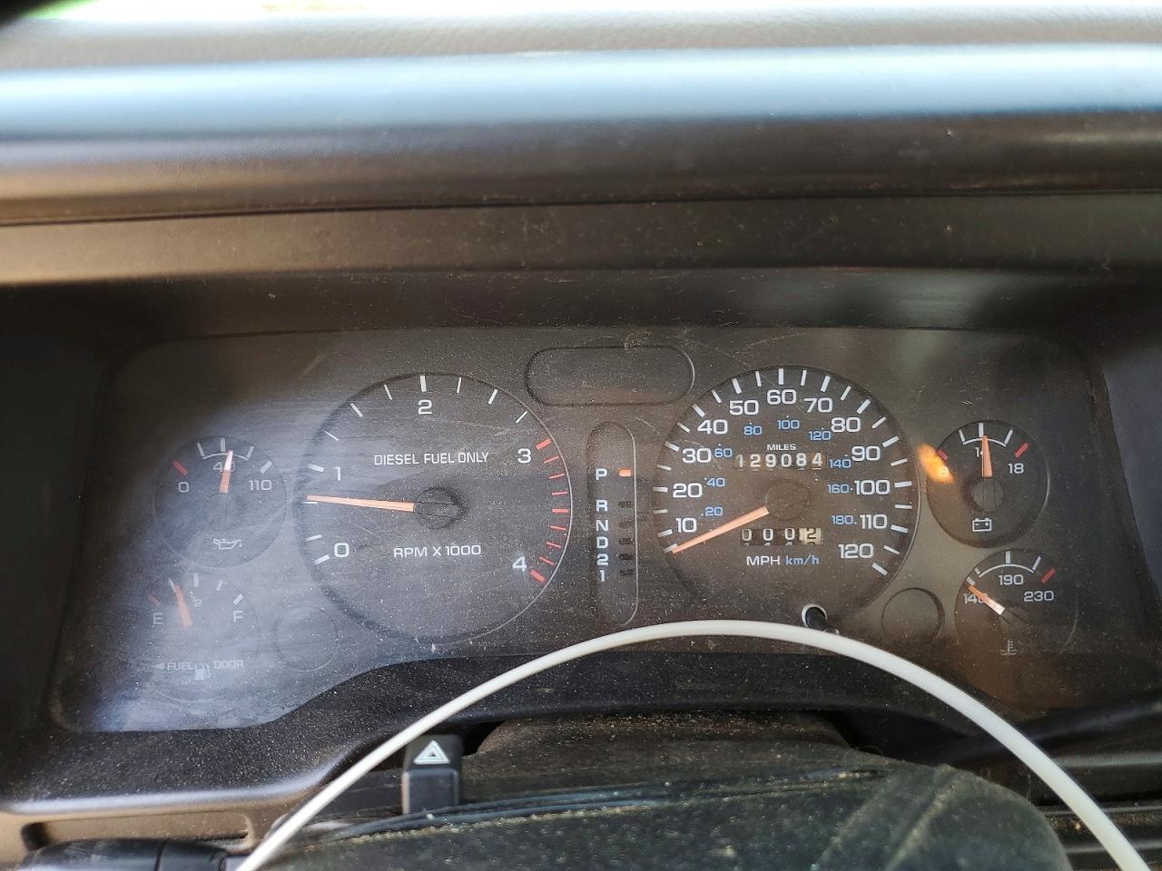 1996 Dodge Ram 2500 Green vin: 3B7KF23C6TM192065