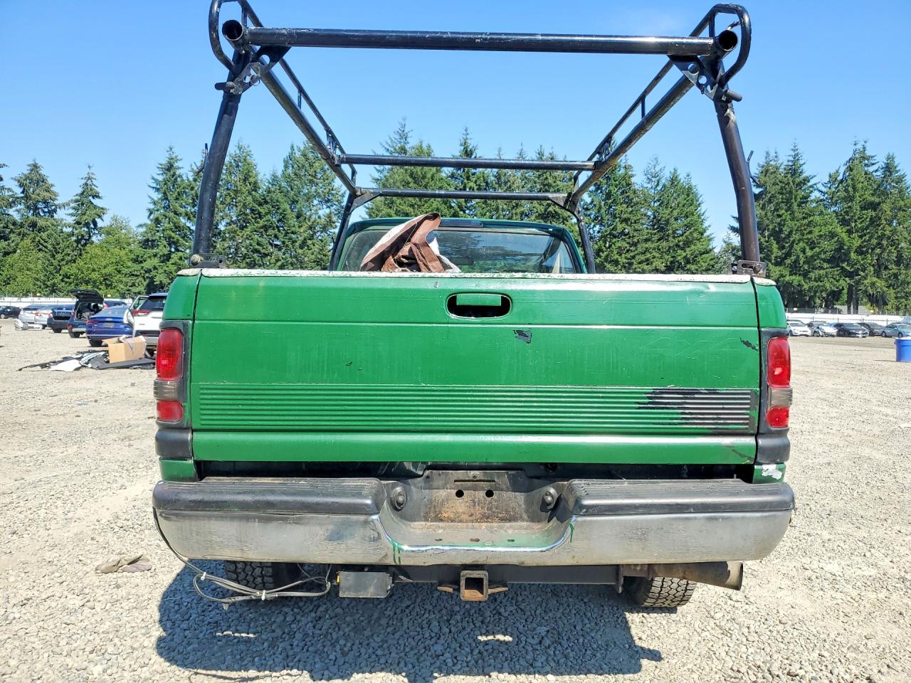 1996 Dodge Ram 2500 Green vin: 3B7KF23C6TM192065