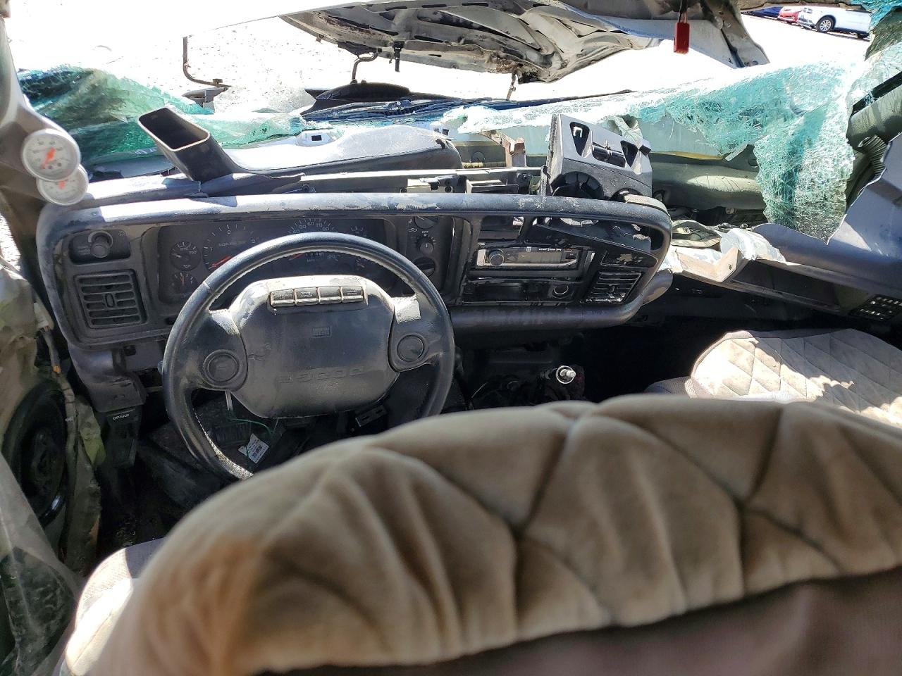 1997 Dodge Ram 2500 Silver vin: 3B7KF23D5VG814066