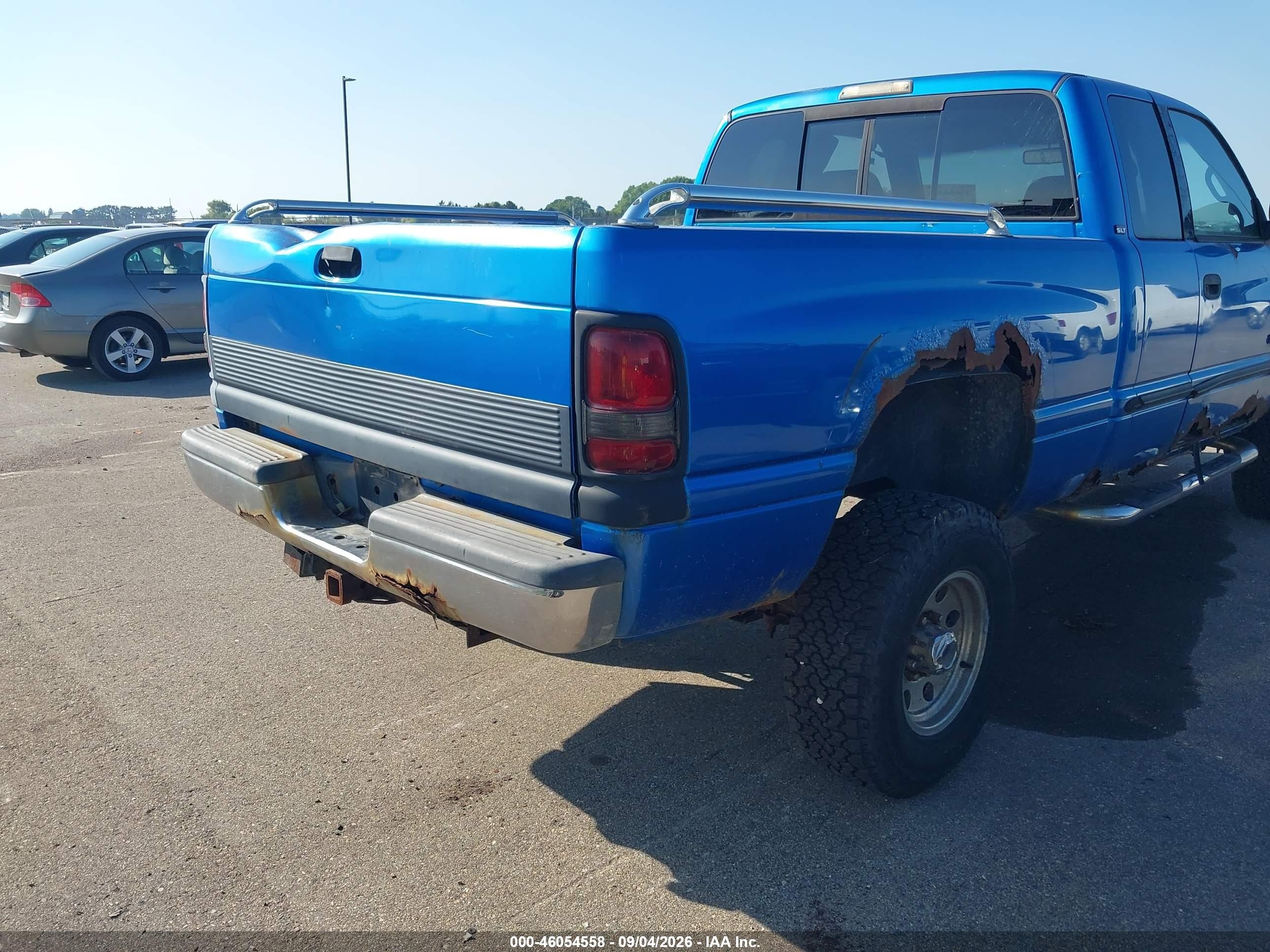 2000 Dodge Ram 2500 St Синий vin: 3B7KF23Z0YG112009