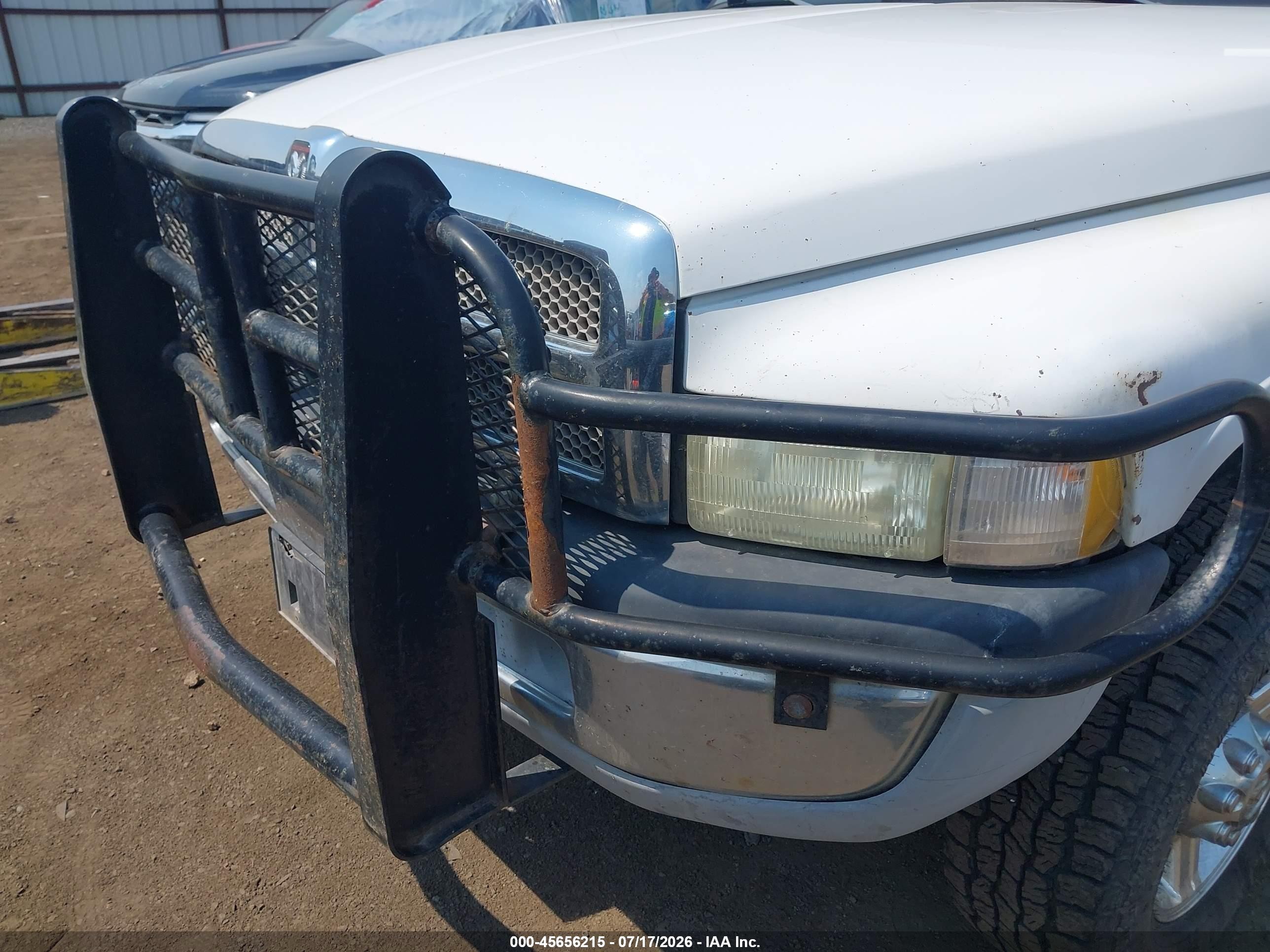 2002 Dodge Ram 2500 St White vin: 3B7KF23Z22M278993
