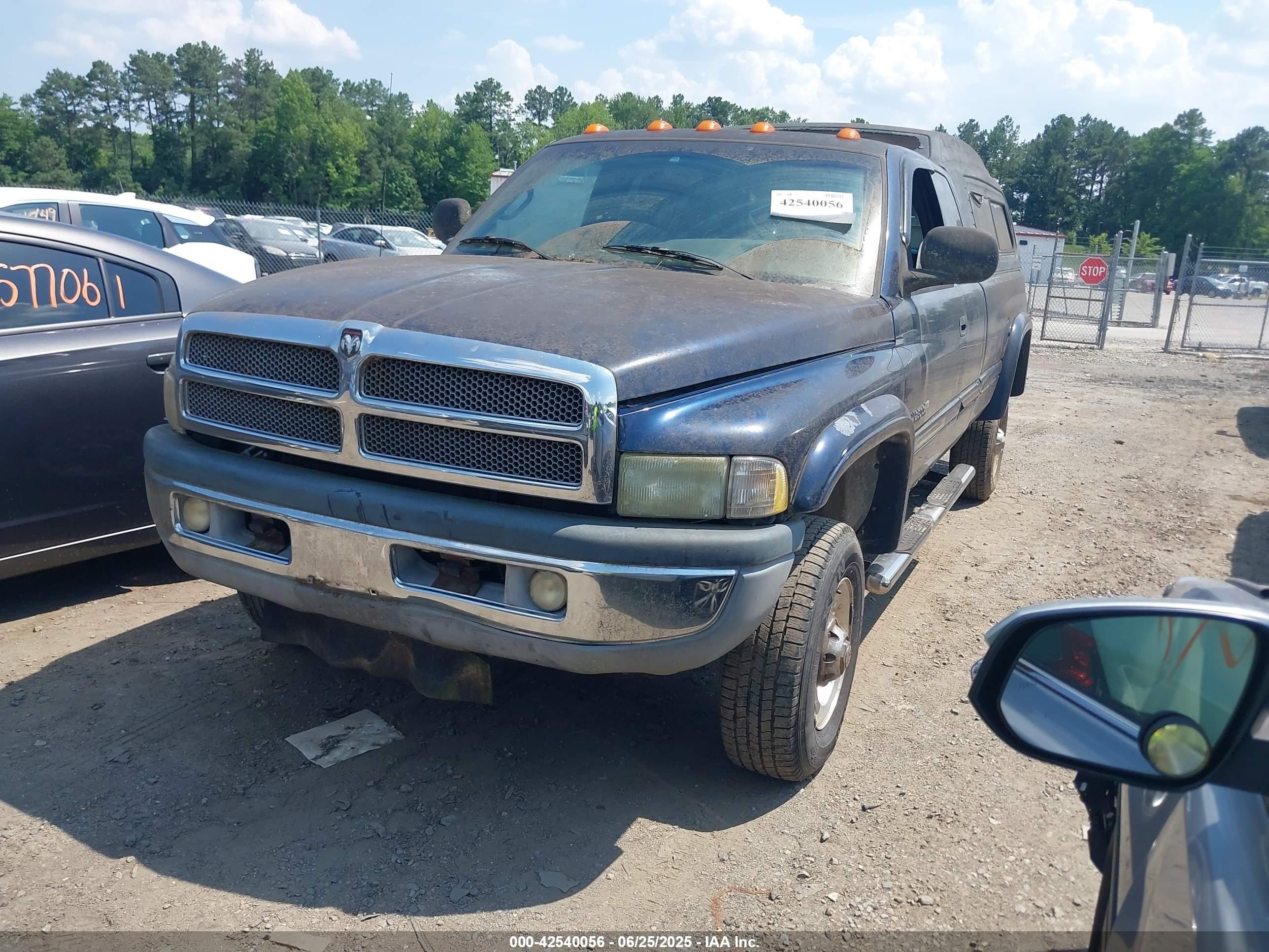 2001 Dodge Ram 2500 St Dark Blue vin: 3B7KF23Z31G231369