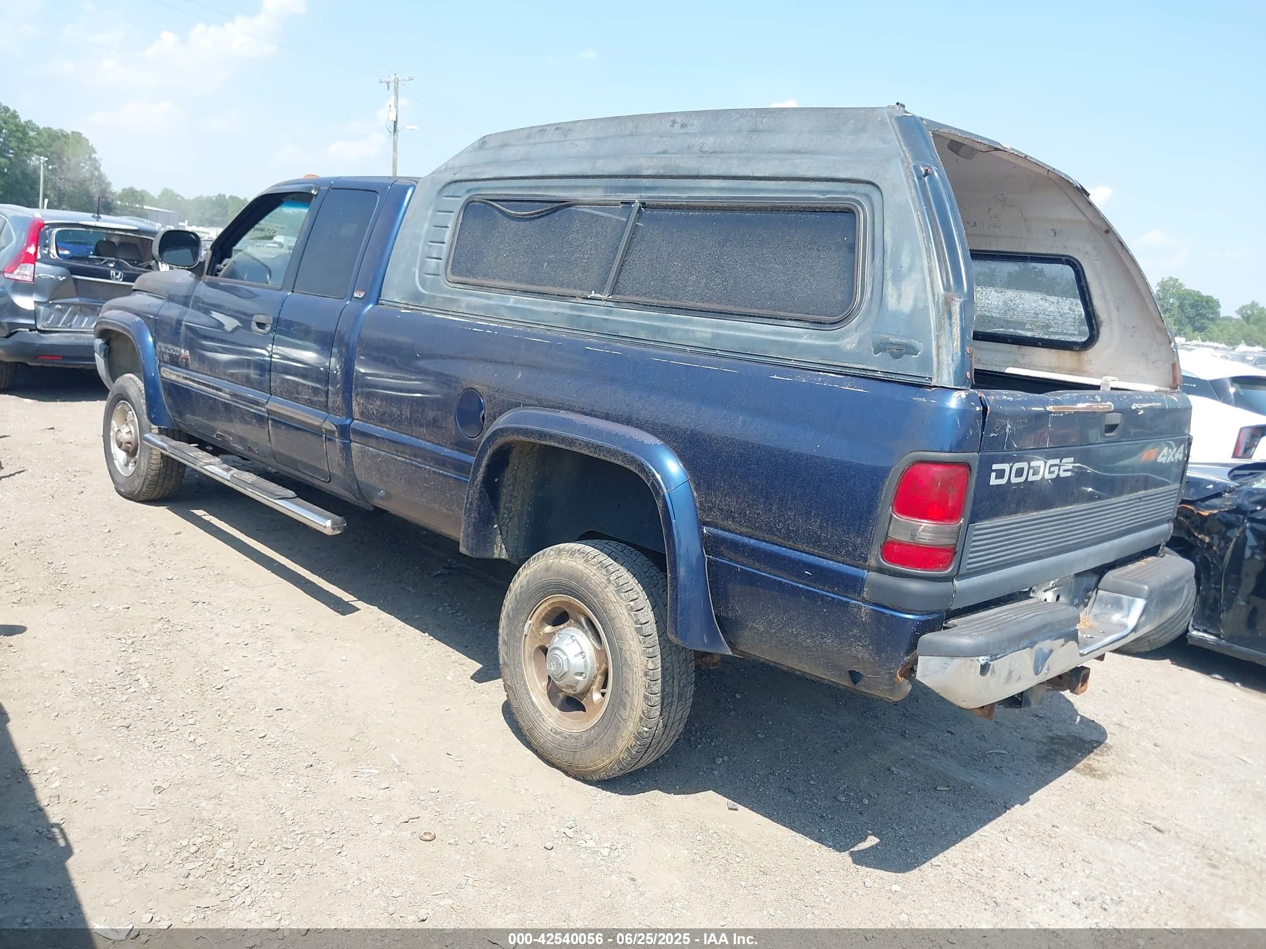 2001 Dodge Ram 2500 St Dark Blue vin: 3B7KF23Z31G231369
