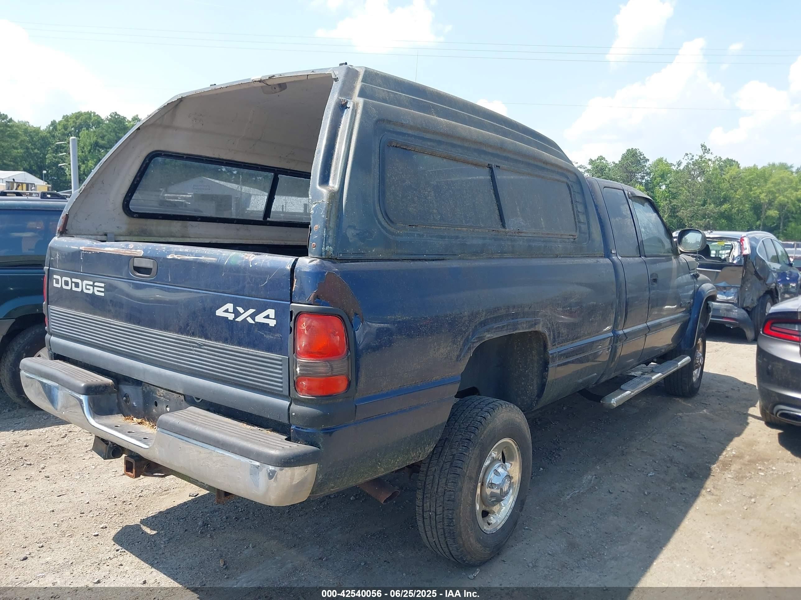 2001 Dodge Ram 2500 St Dark Blue vin: 3B7KF23Z31G231369