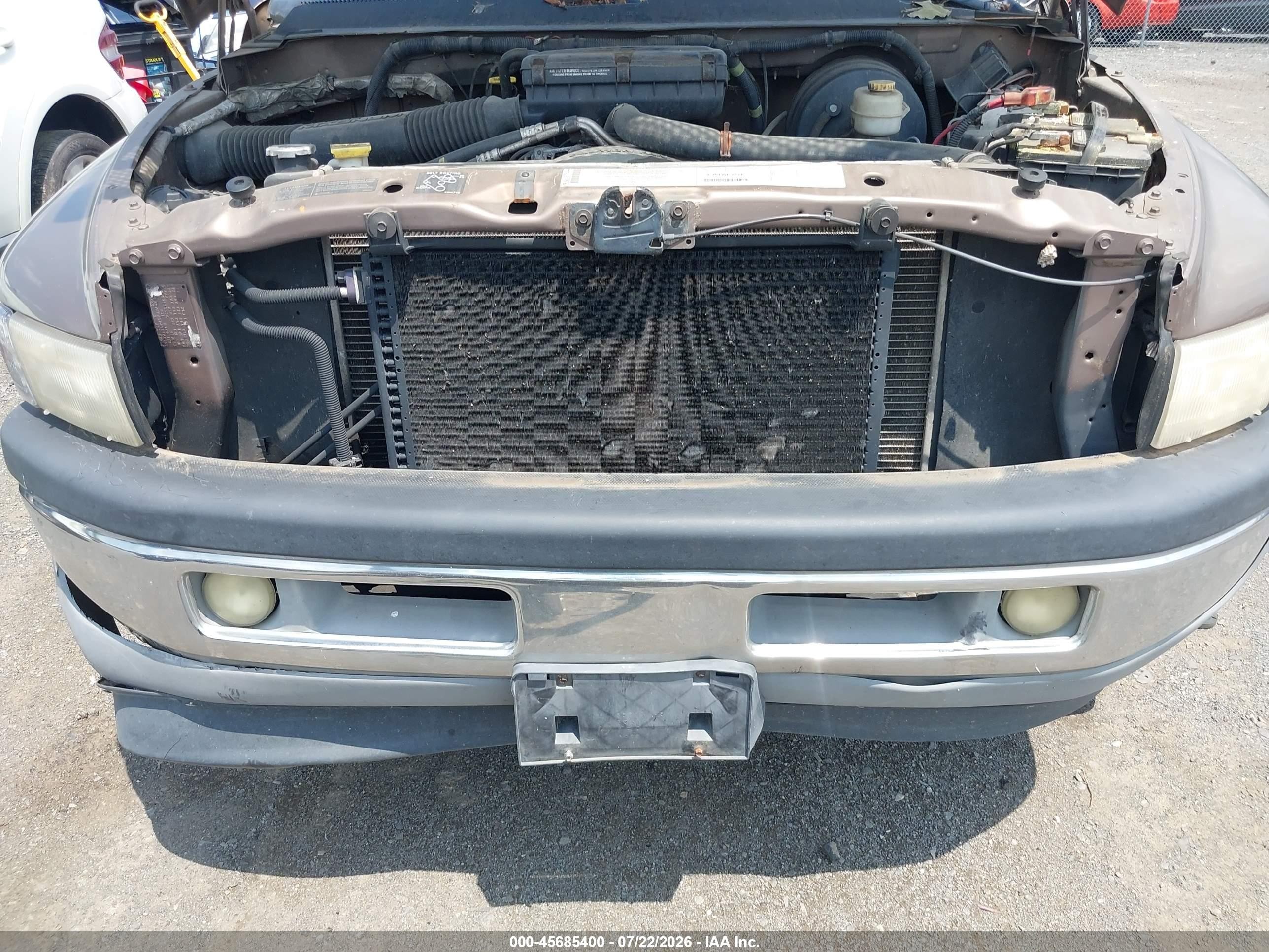2001 Dodge Ram 2500   Золотой vin: 3B7KF23Z41G166189