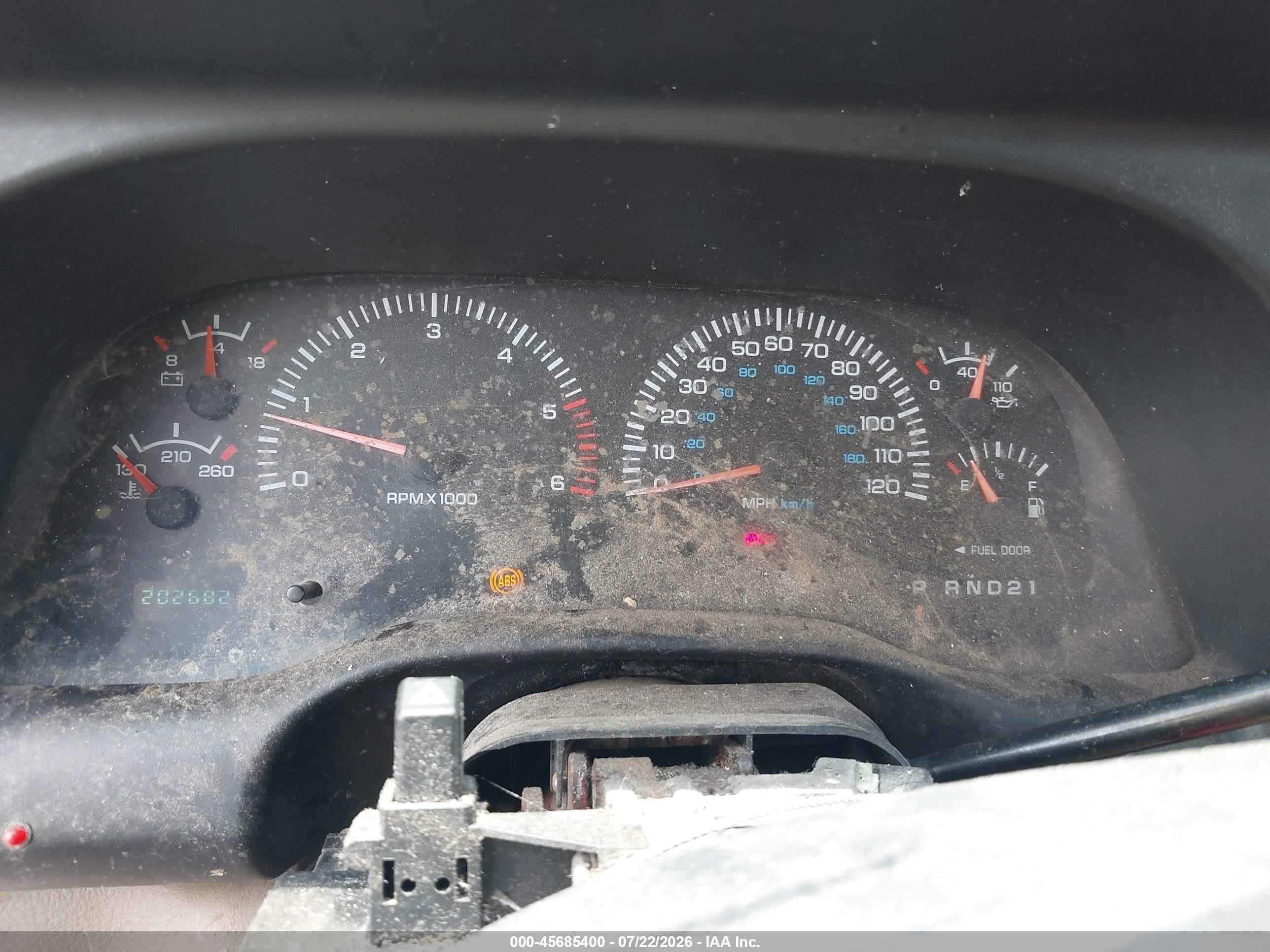 2001 Dodge Ram 2500   Золотой vin: 3B7KF23Z41G166189
