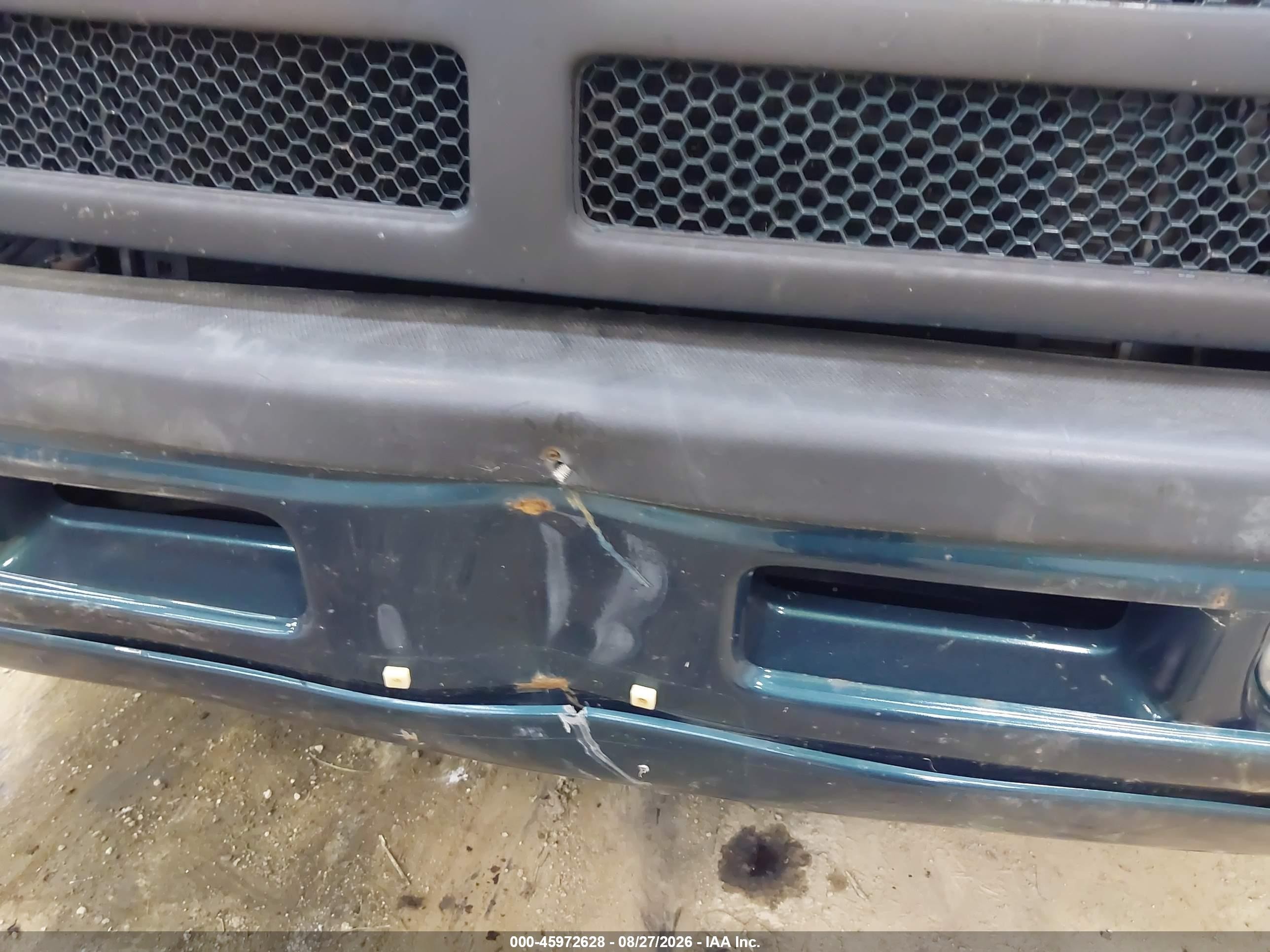 1997 Dodge Ram 2500 St Green vin: 3B7KF23Z4VG767110