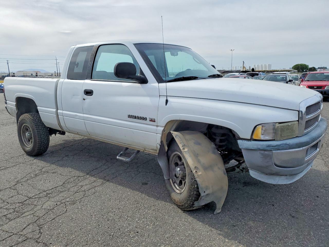 2000 Dodge Ram 2500 White vin: 3B7KF23Z4YG159530