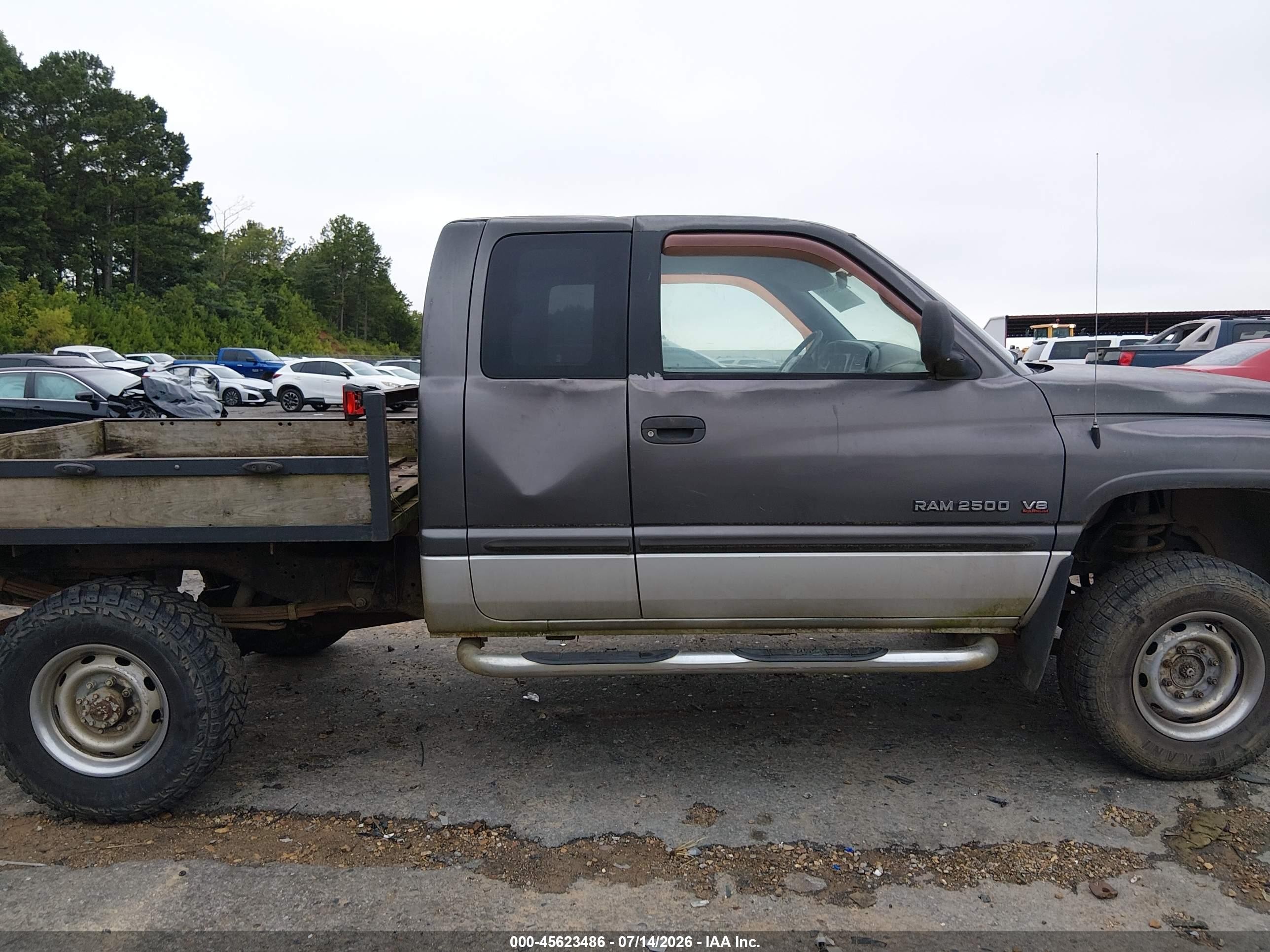 2002 Dodge Ram 2500 St Gray vin: 3B7KF23Z62M238772