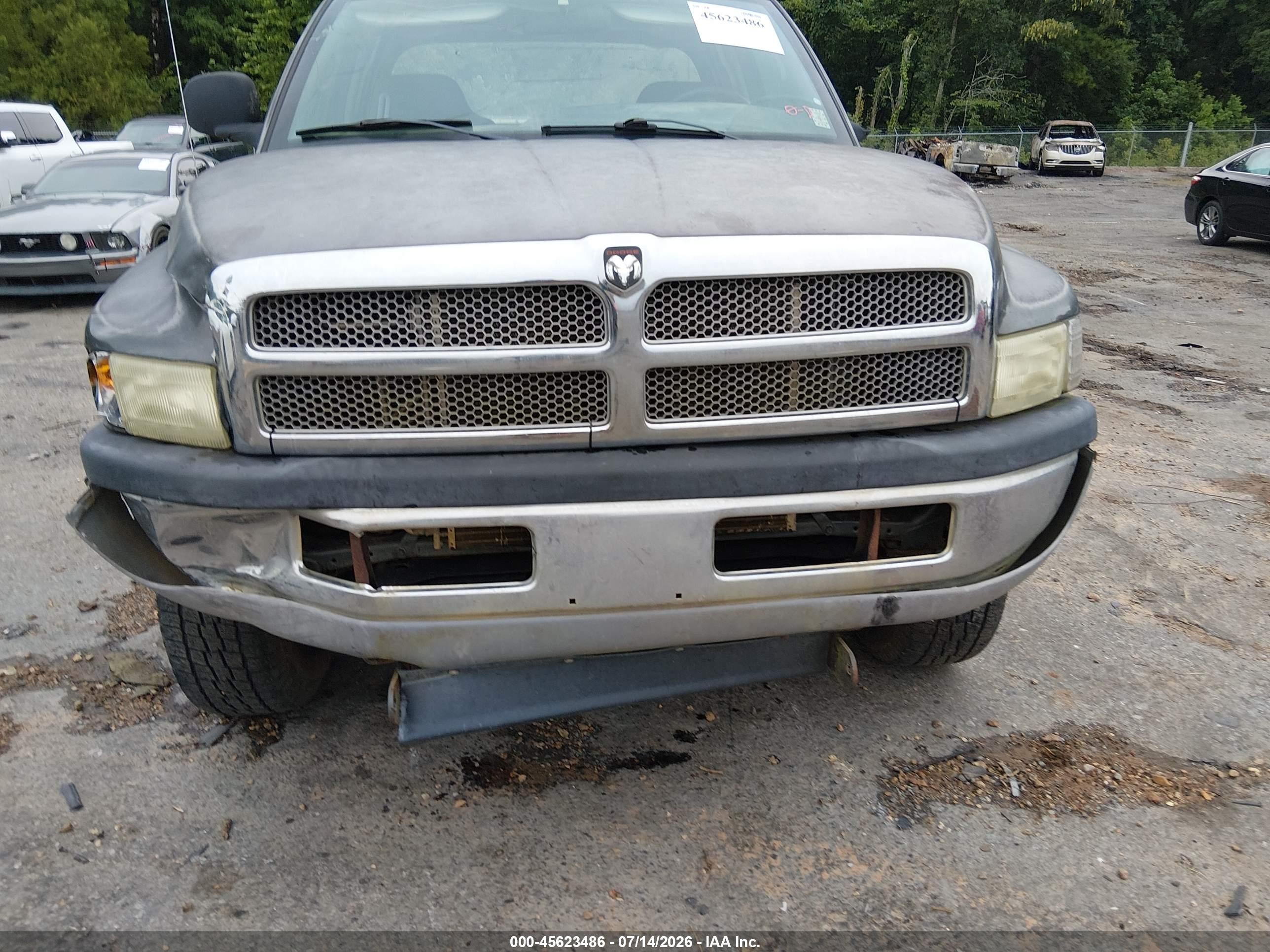 2002 Dodge Ram 2500 St Gray vin: 3B7KF23Z62M238772