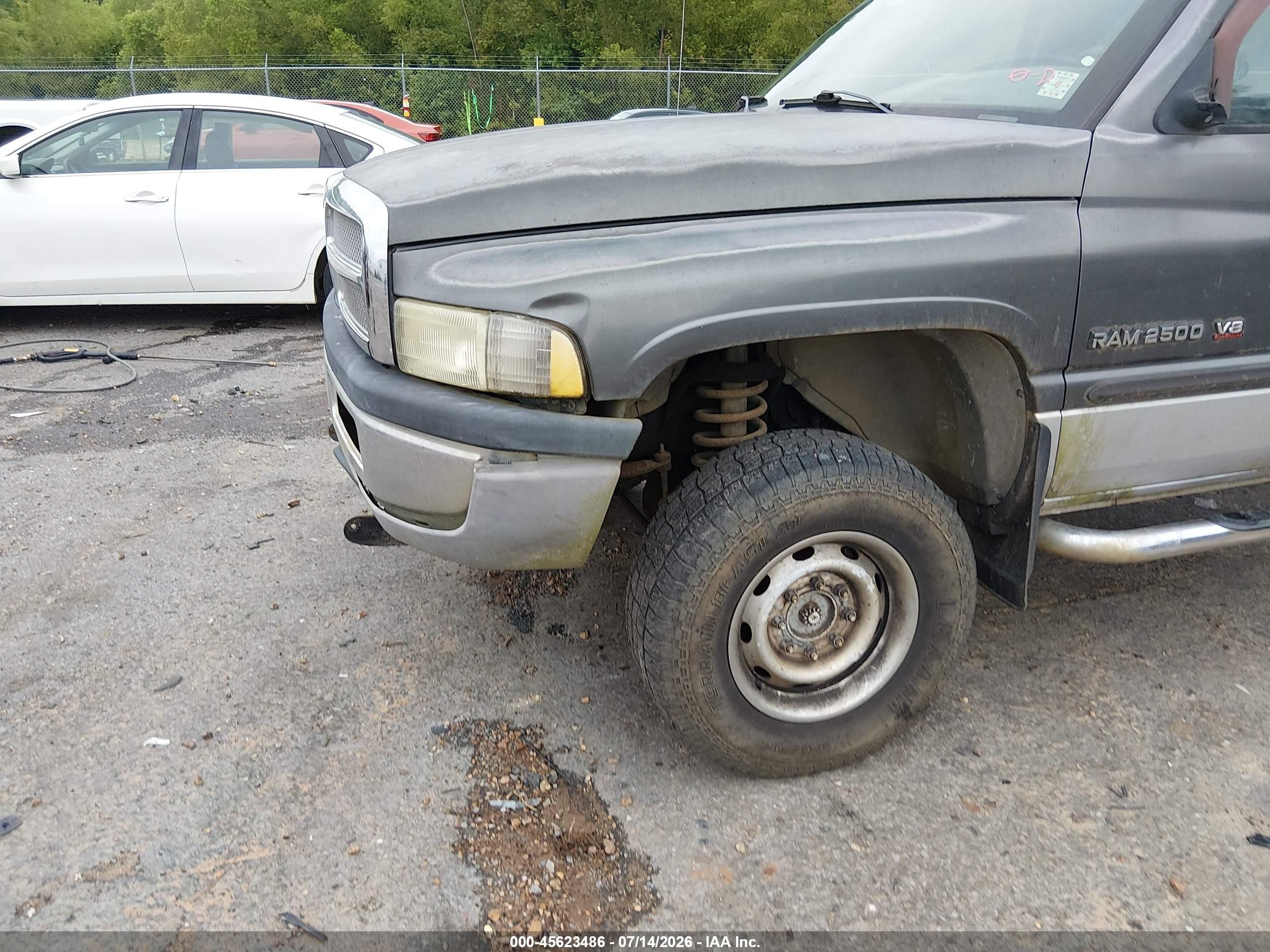 2002 Dodge Ram 2500 St Gray vin: 3B7KF23Z62M238772