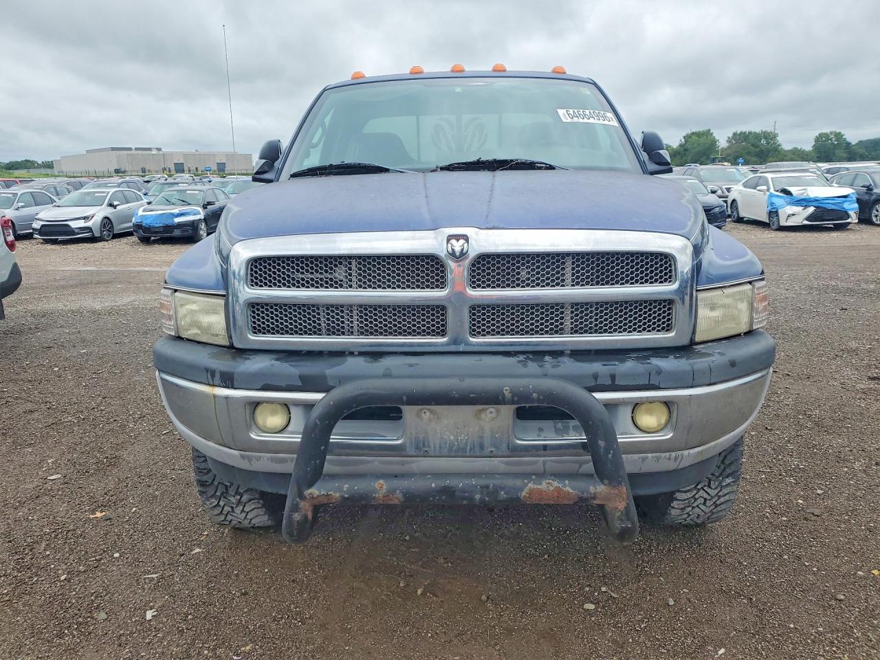 2002 Dodge Ram 2500 Синий vin: 3B7KF23Z72M274082