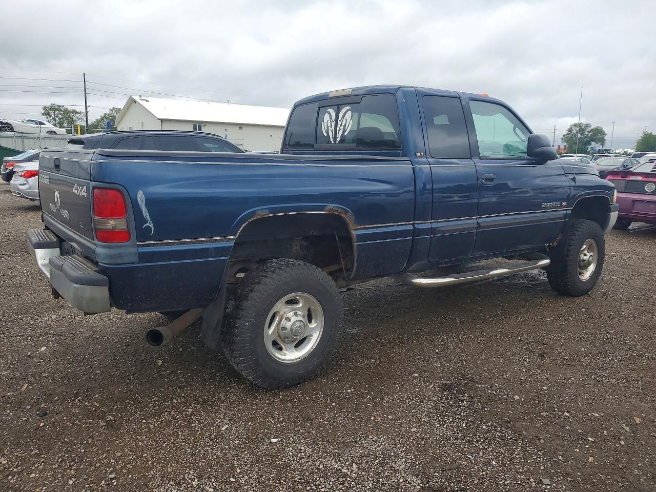 2002 Dodge Ram 2500 Синий vin: 3B7KF23Z72M274082
