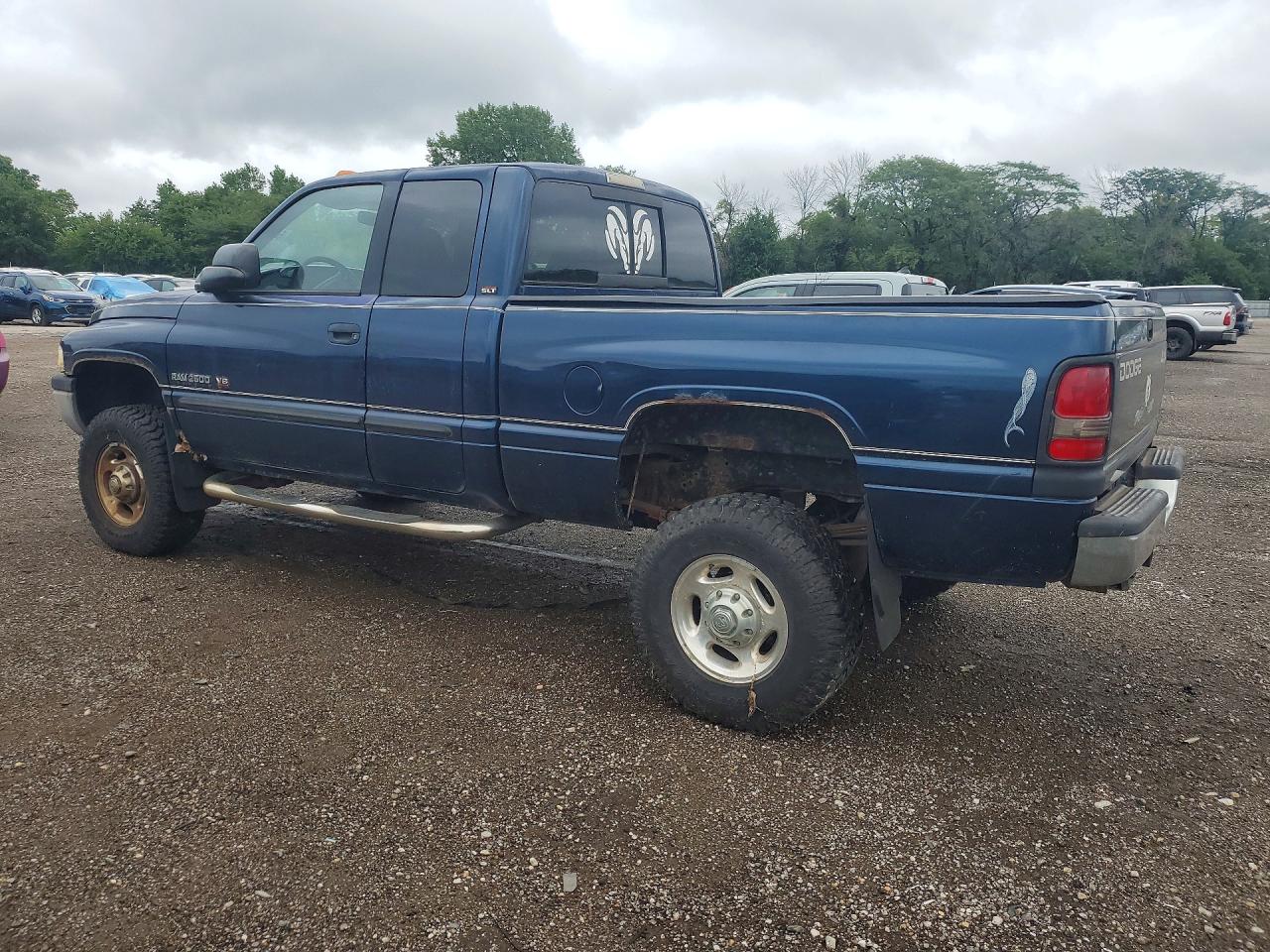 2002 Dodge Ram 2500 Синий vin: 3B7KF23Z72M274082
