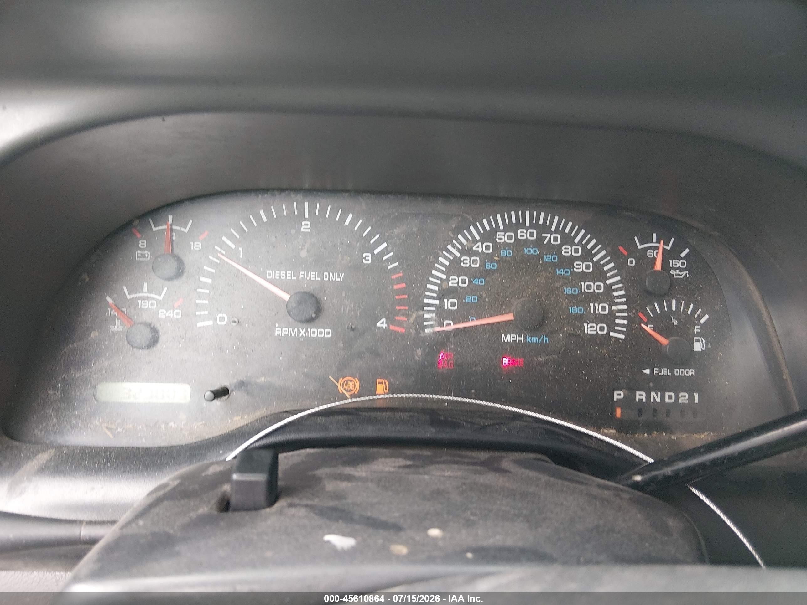1998 Dodge Ram 2500 St White vin: 3B7KF2668WM254527