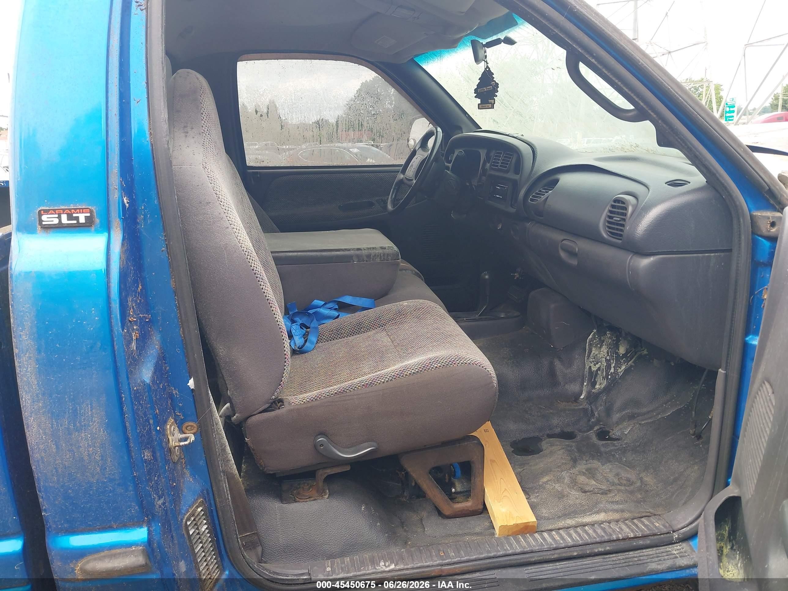 2001 Dodge Ram 2500 St Blue vin: 3B7KF26Z61M524857