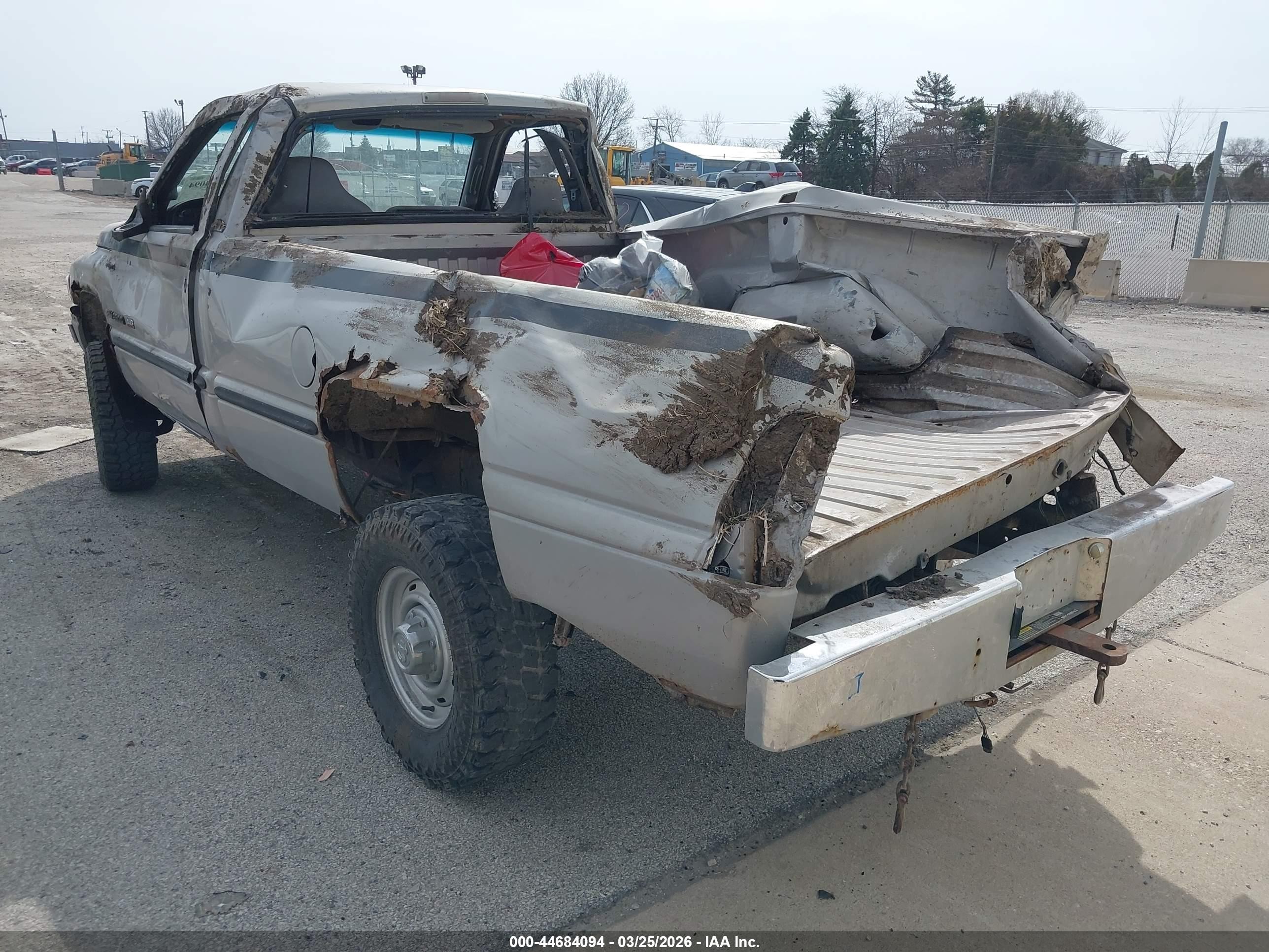 1998 Dodge Ram 2500 St Gray vin: 3B7KF26ZXWM220213