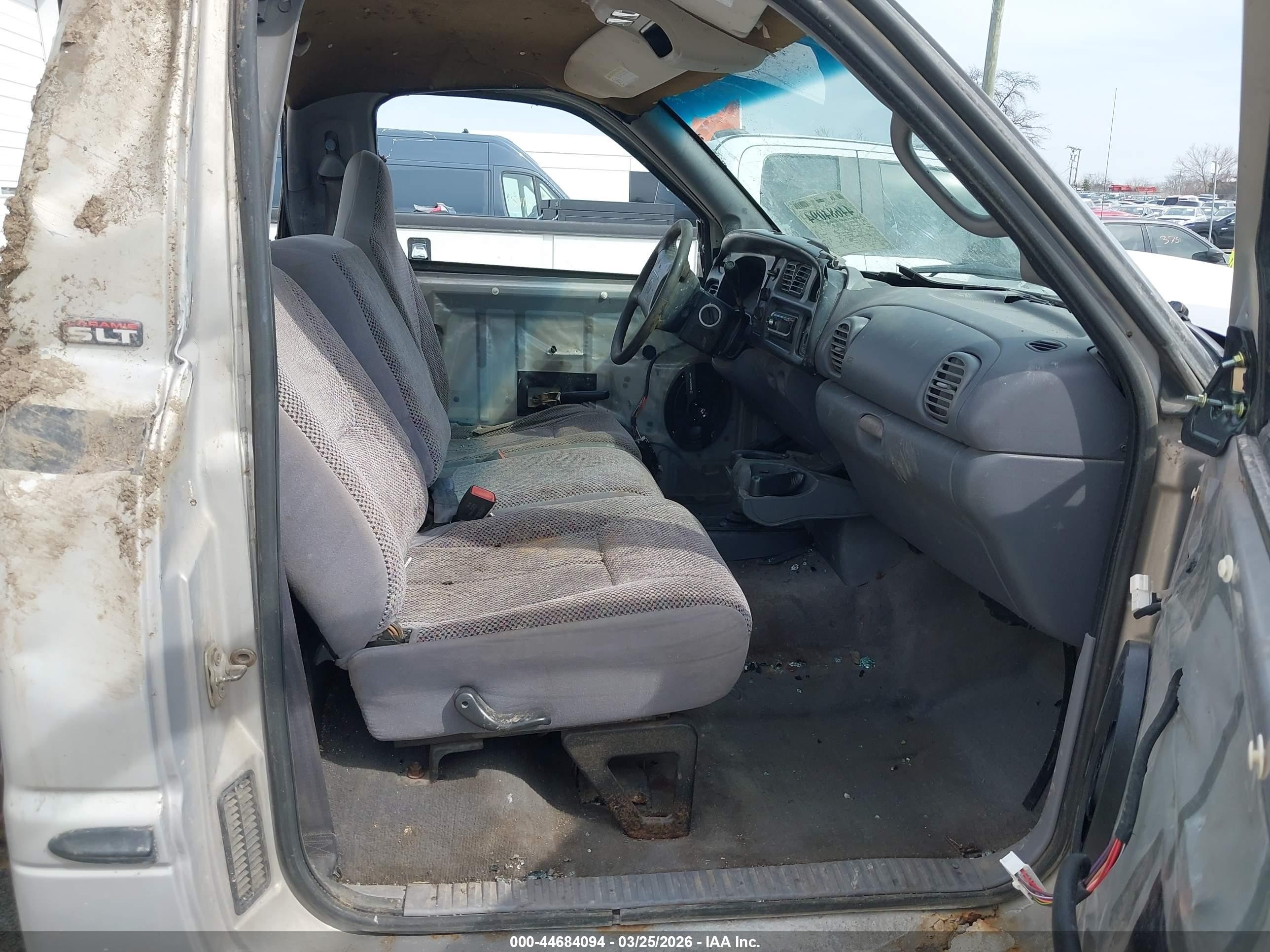 1998 Dodge Ram 2500 St Gray vin: 3B7KF26ZXWM220213