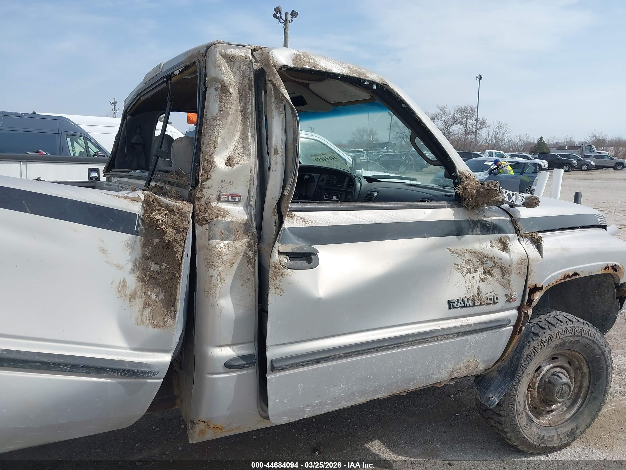 1998 Dodge Ram 2500 St Gray vin: 3B7KF26ZXWM220213