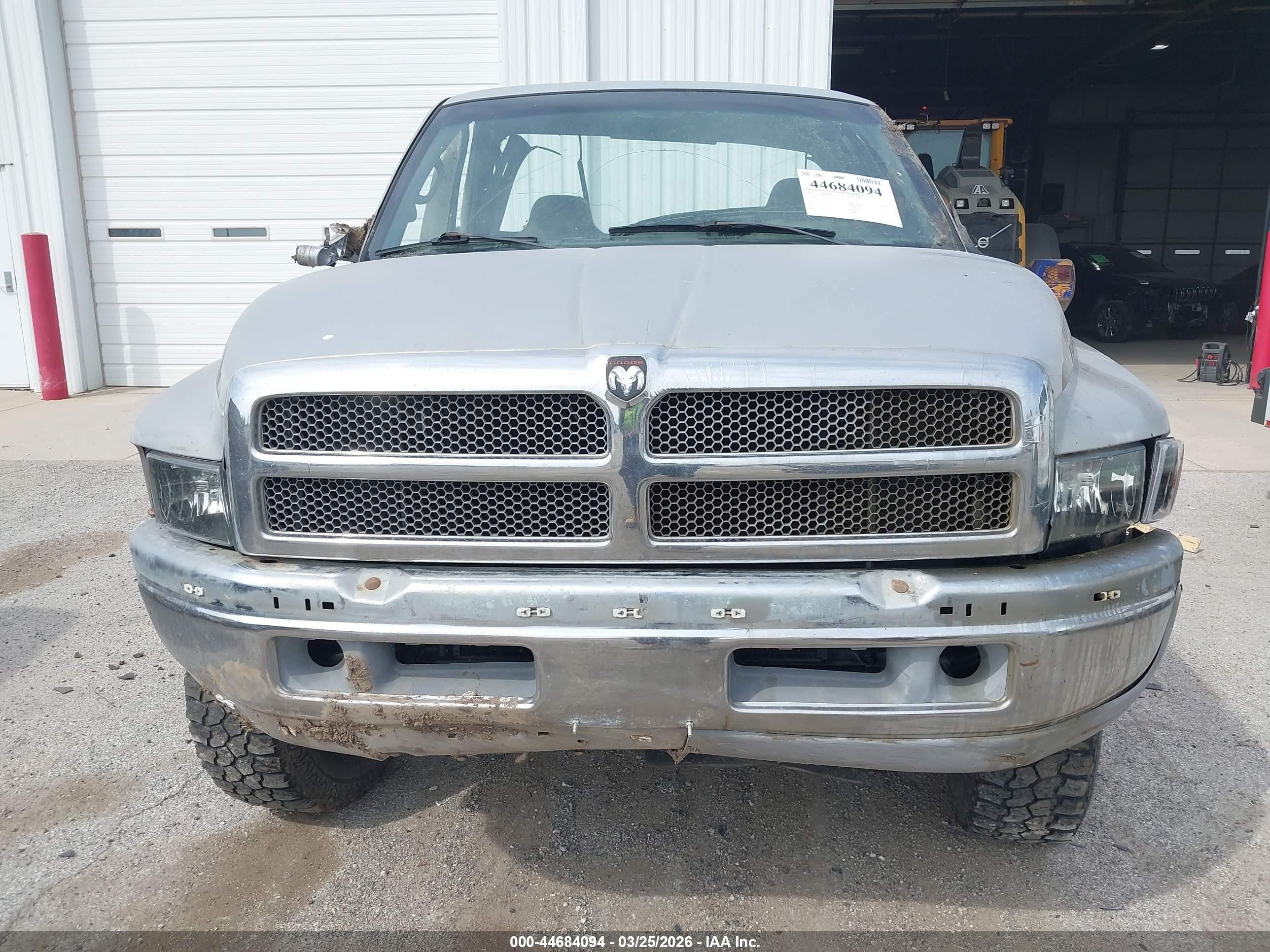1998 Dodge Ram 2500 St Gray vin: 3B7KF26ZXWM220213