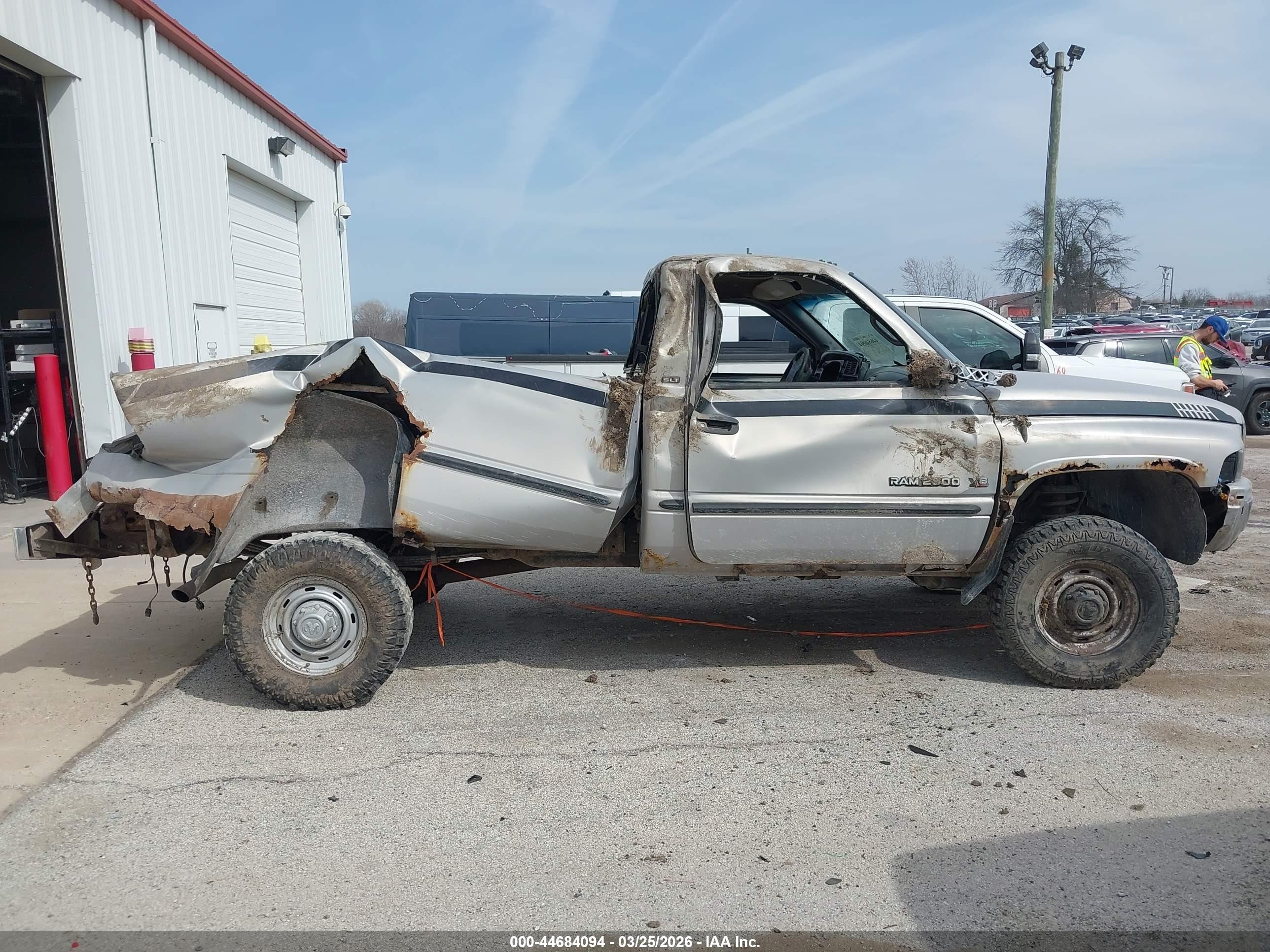 1998 Dodge Ram 2500 St Gray vin: 3B7KF26ZXWM220213