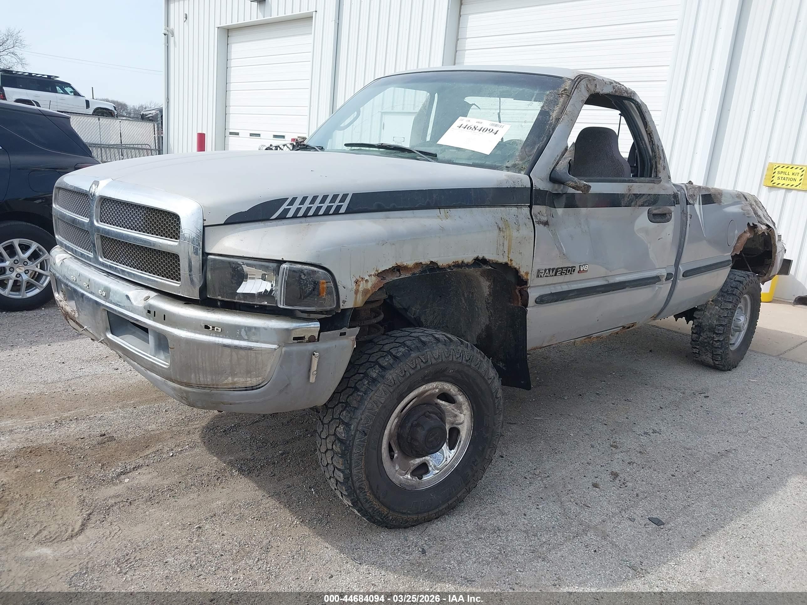 1998 Dodge Ram 2500 St Gray vin: 3B7KF26ZXWM220213