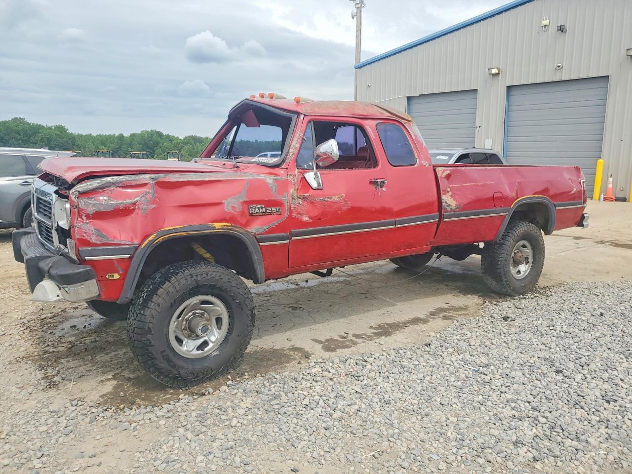 1992 Dodge W-series W200 Red vin: 3B7KM23C0NM541732