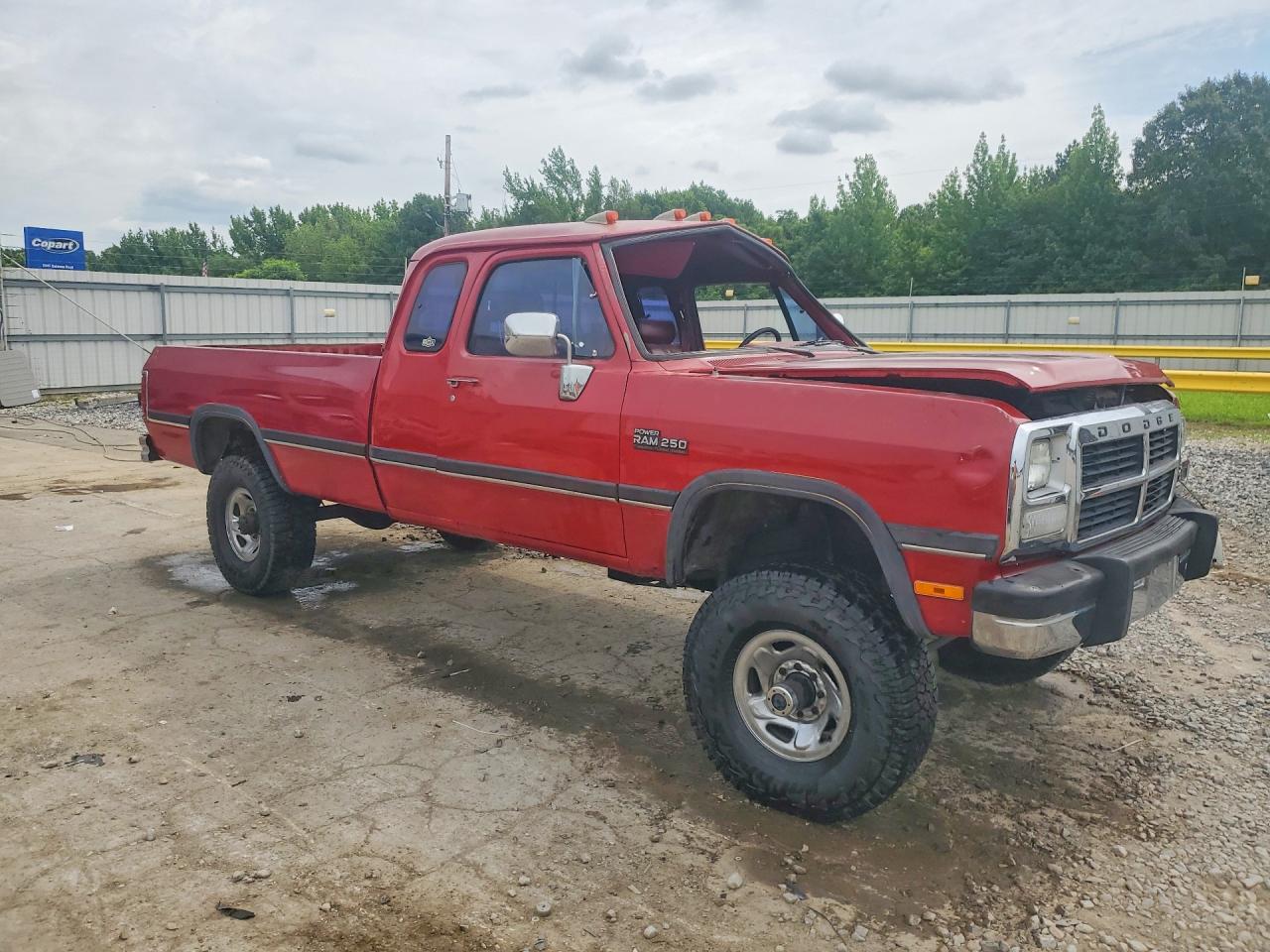 1992 Dodge W-series W200 Red vin: 3B7KM23C0NM541732
