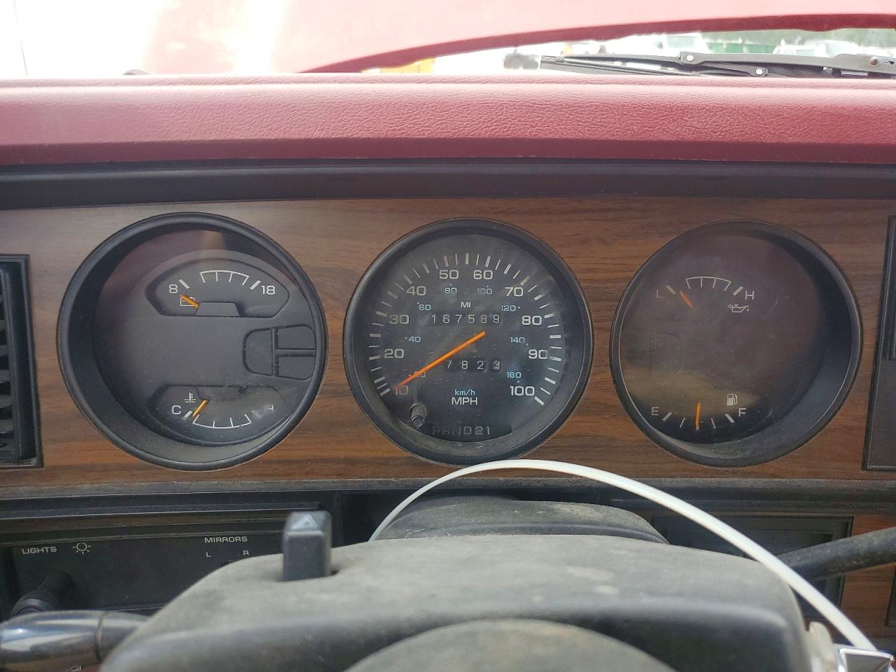 1992 Dodge W-series W200 Red vin: 3B7KM23C0NM541732