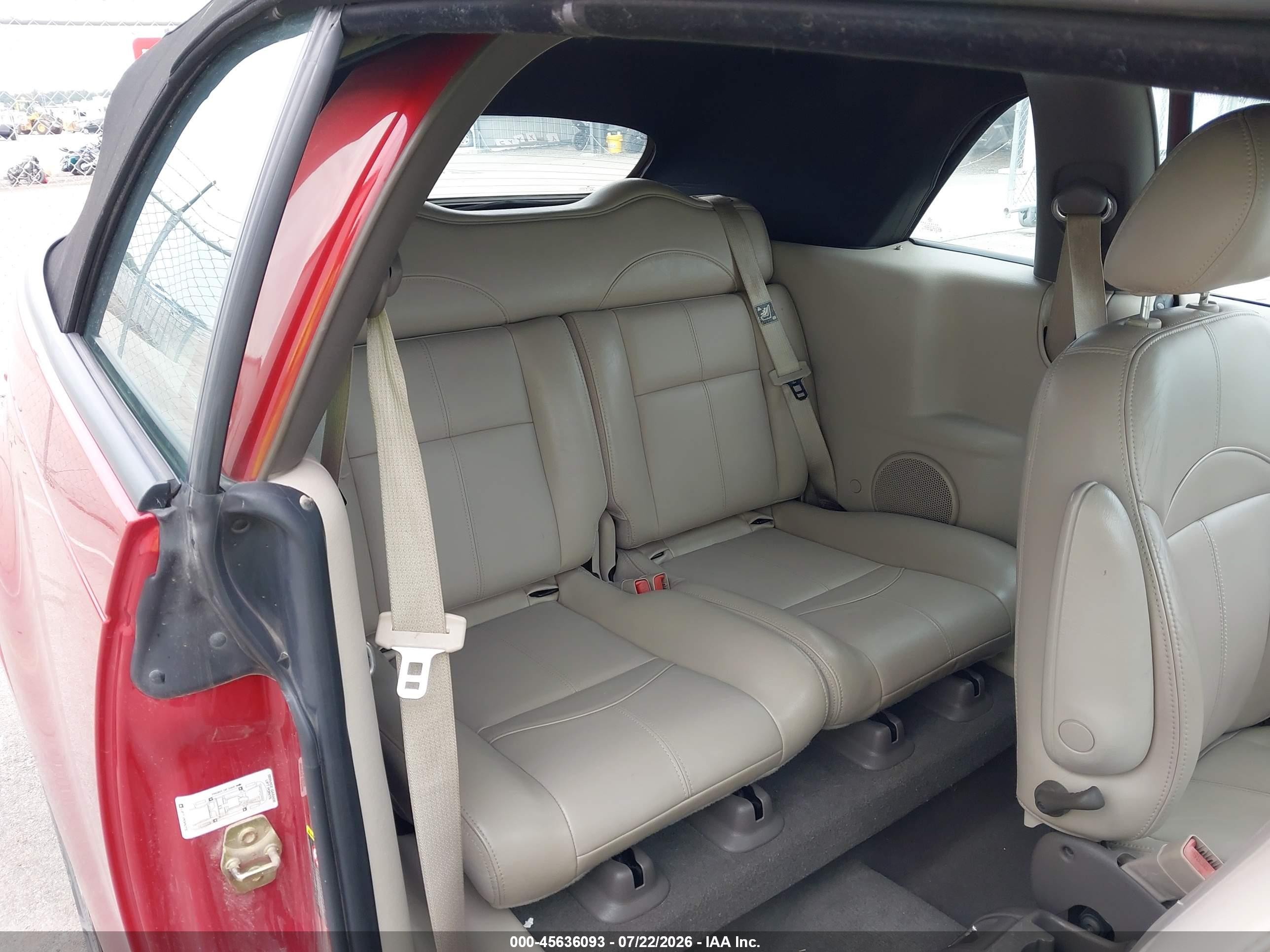 2005 Chrysler Pt Cruiser Touring Красный vin: 3C3AY55E15T604718
