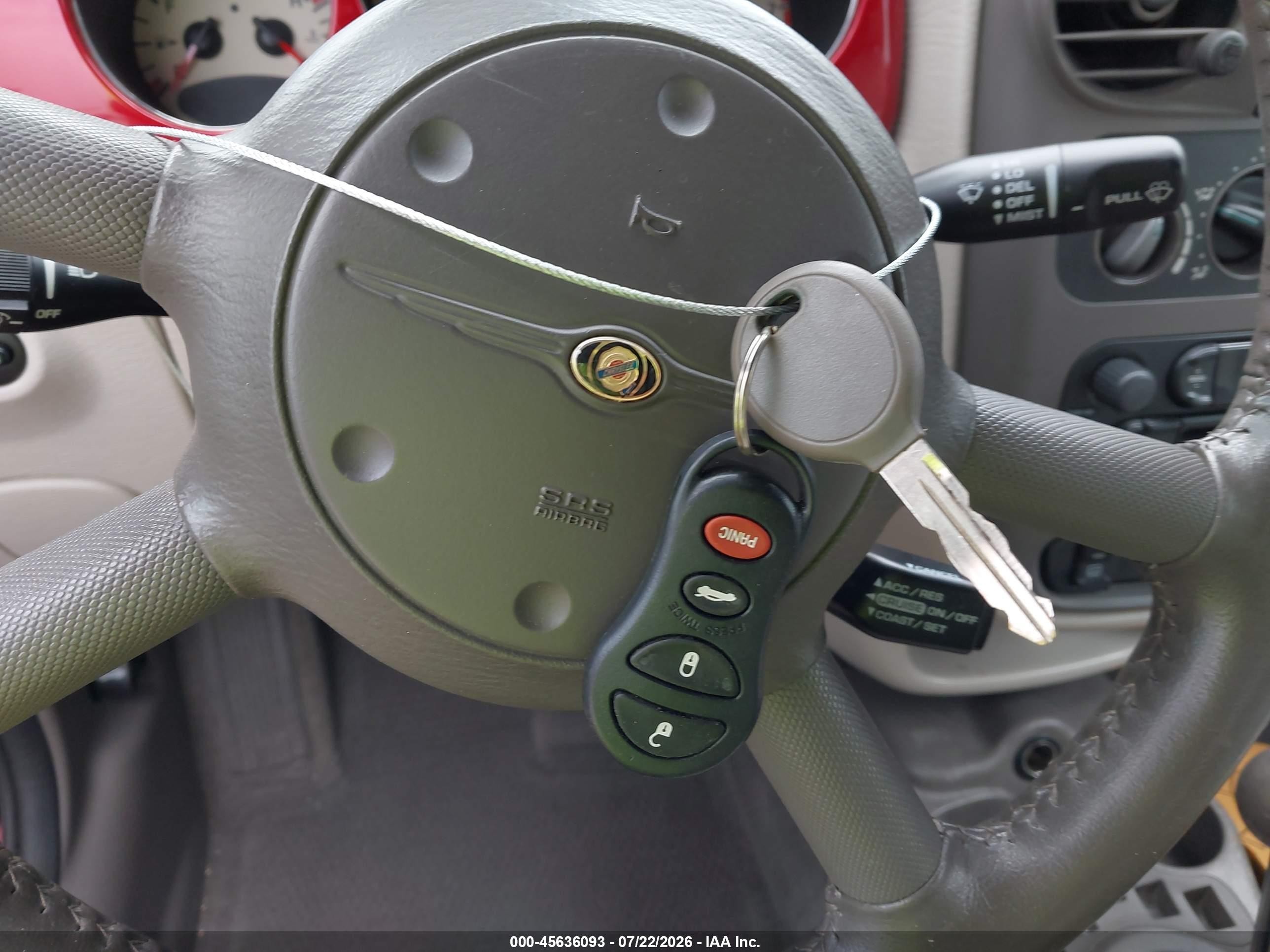 2005 Chrysler Pt Cruiser Touring Красный vin: 3C3AY55E15T604718
