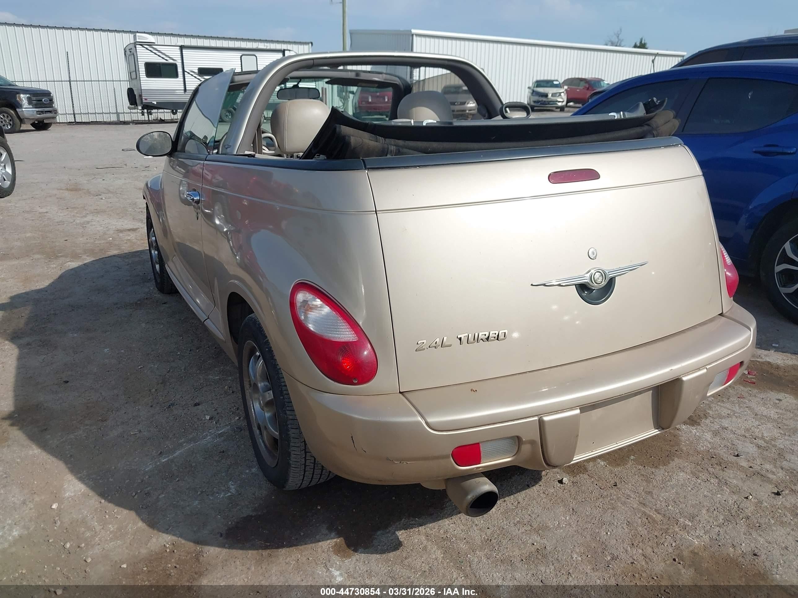 2005 Chrysler Pt Cruiser Touring Beige vin: 3C3AY55E55T593691