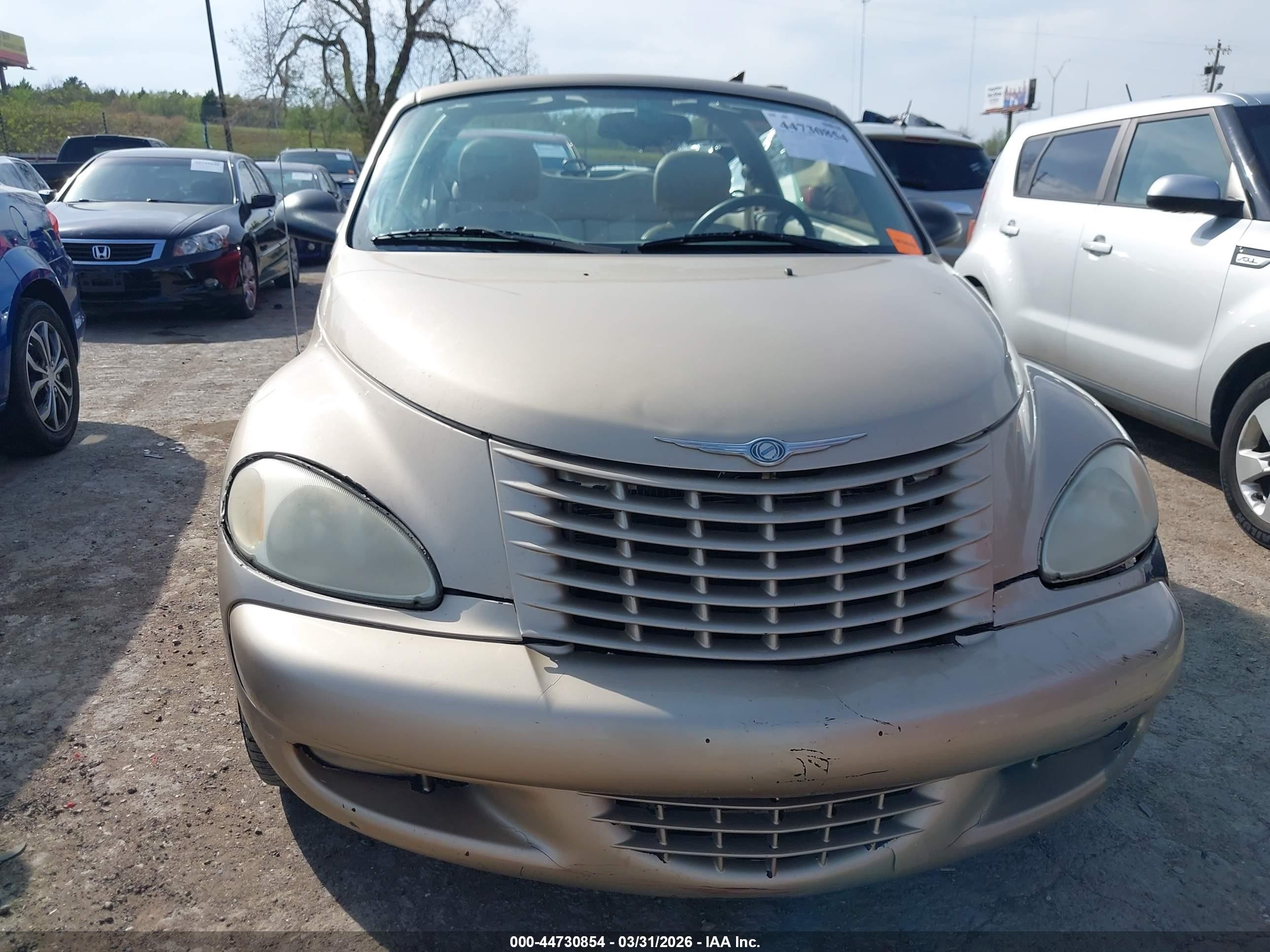 2005 Chrysler Pt Cruiser Touring Beige vin: 3C3AY55E55T593691