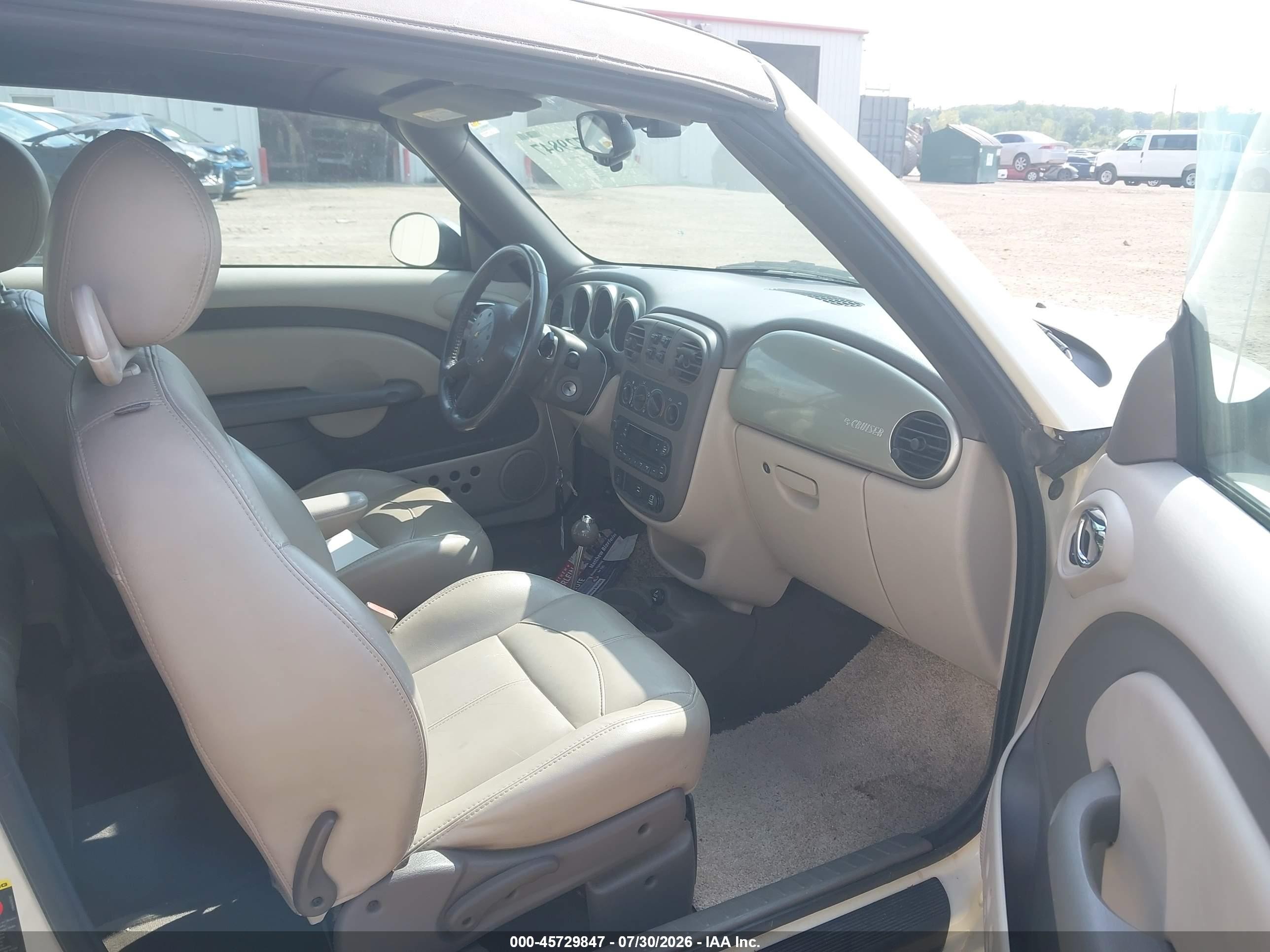 2005 Chrysler Pt Cruiser Touring Белый vin: 3C3AY55X95T527632