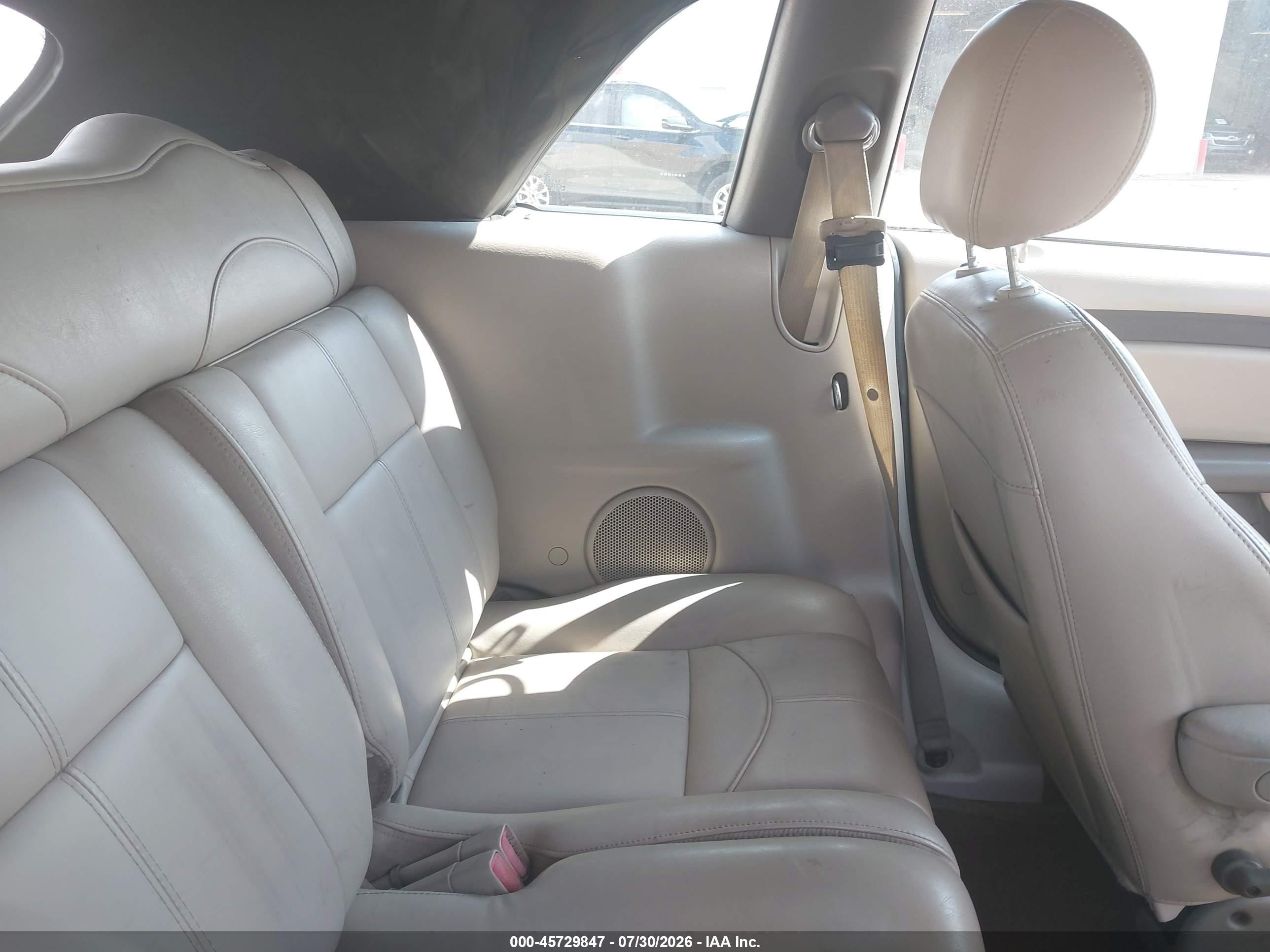 2005 Chrysler Pt Cruiser Touring White vin: 3C3AY55X95T527632