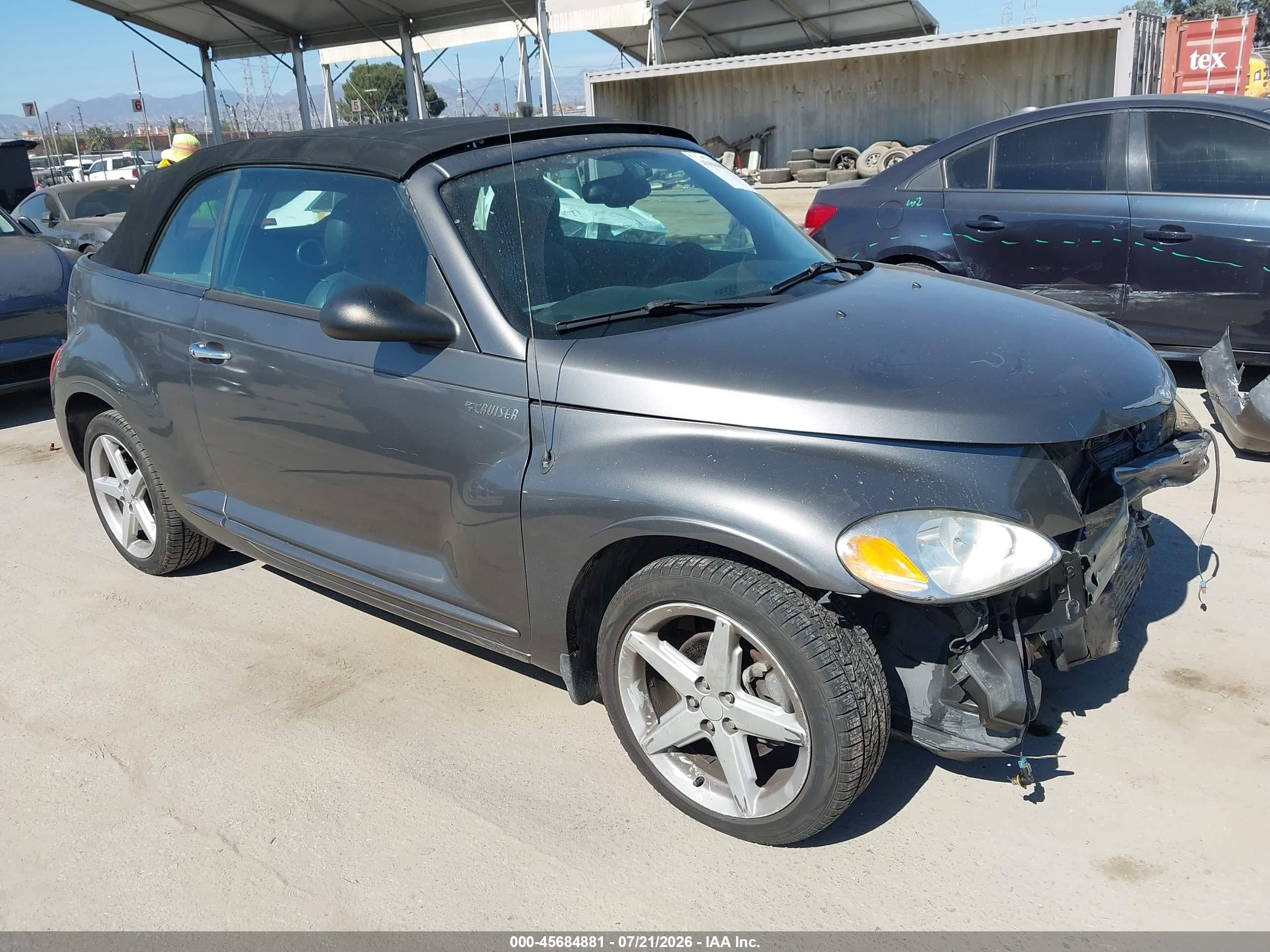 2005 Chrysler Pt Cruiser Gt Gray vin: 3C3AY75S05T363364