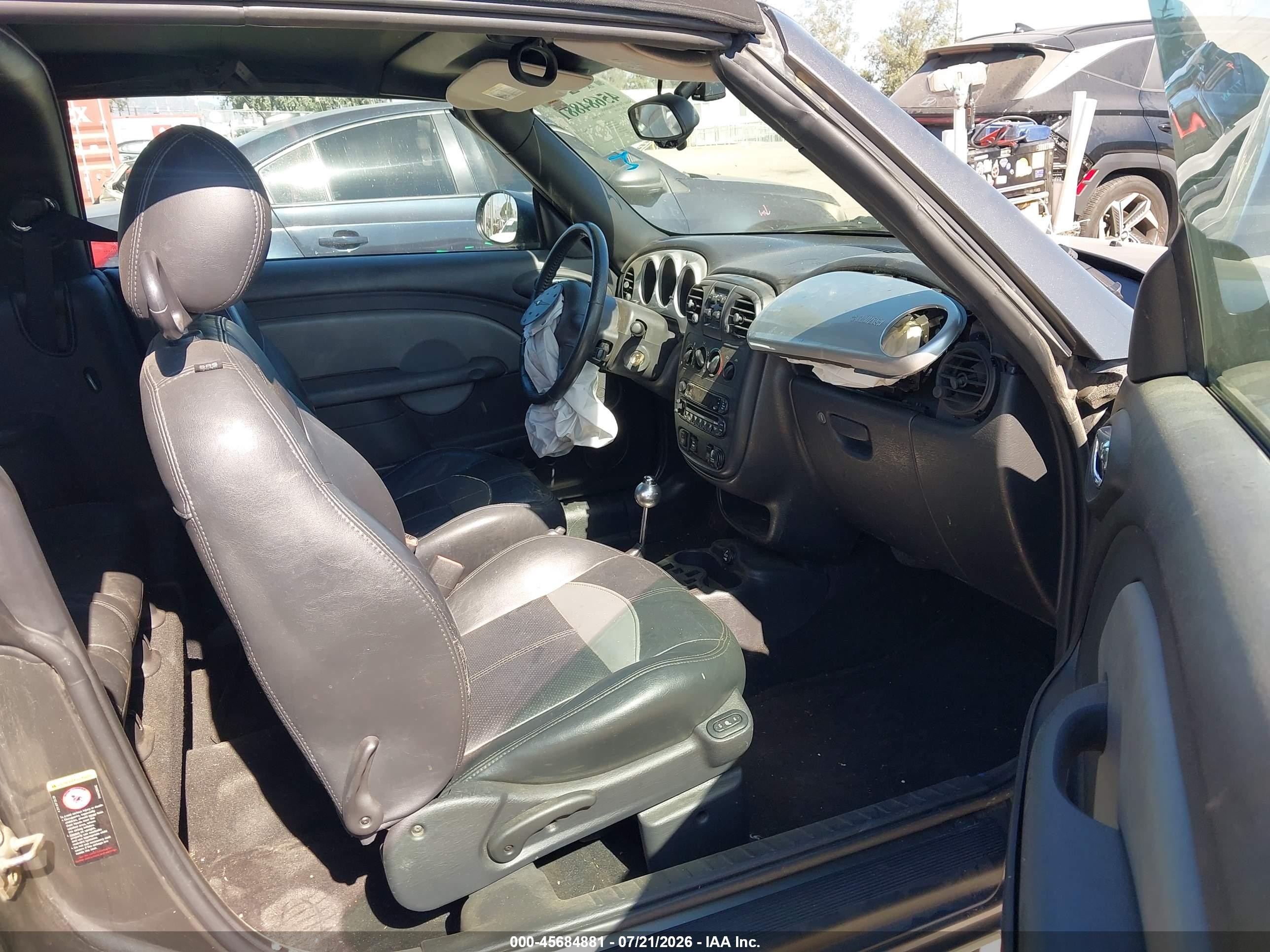 2005 Chrysler Pt Cruiser Gt Gray vin: 3C3AY75S05T363364