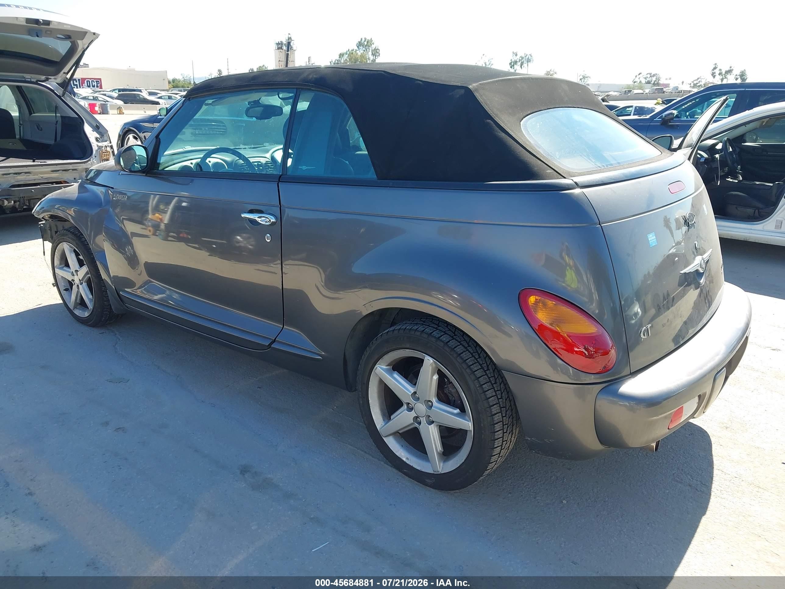 2005 Chrysler Pt Cruiser Gt Gray vin: 3C3AY75S05T363364