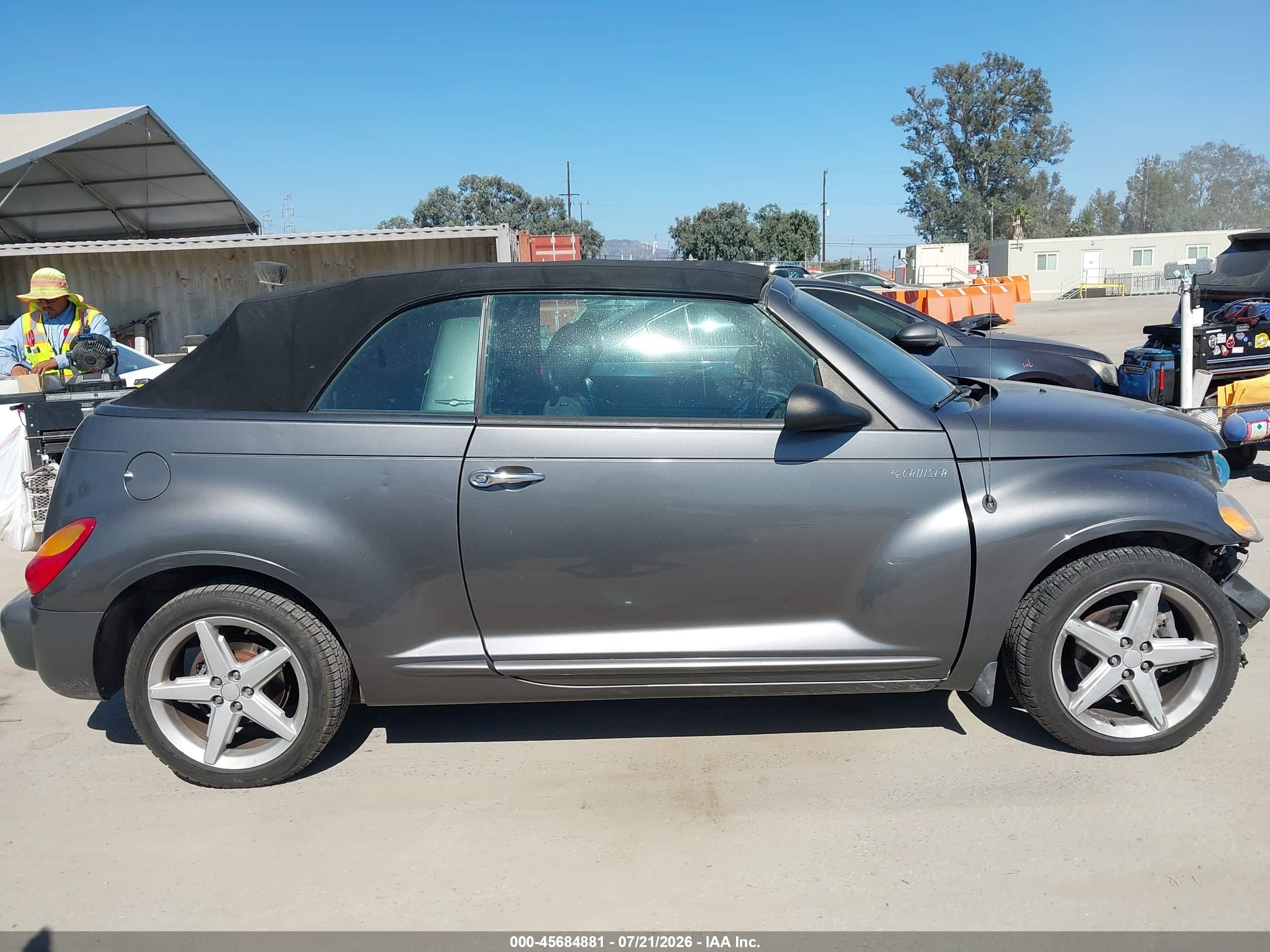 2005 Chrysler Pt Cruiser Gt Gray vin: 3C3AY75S05T363364