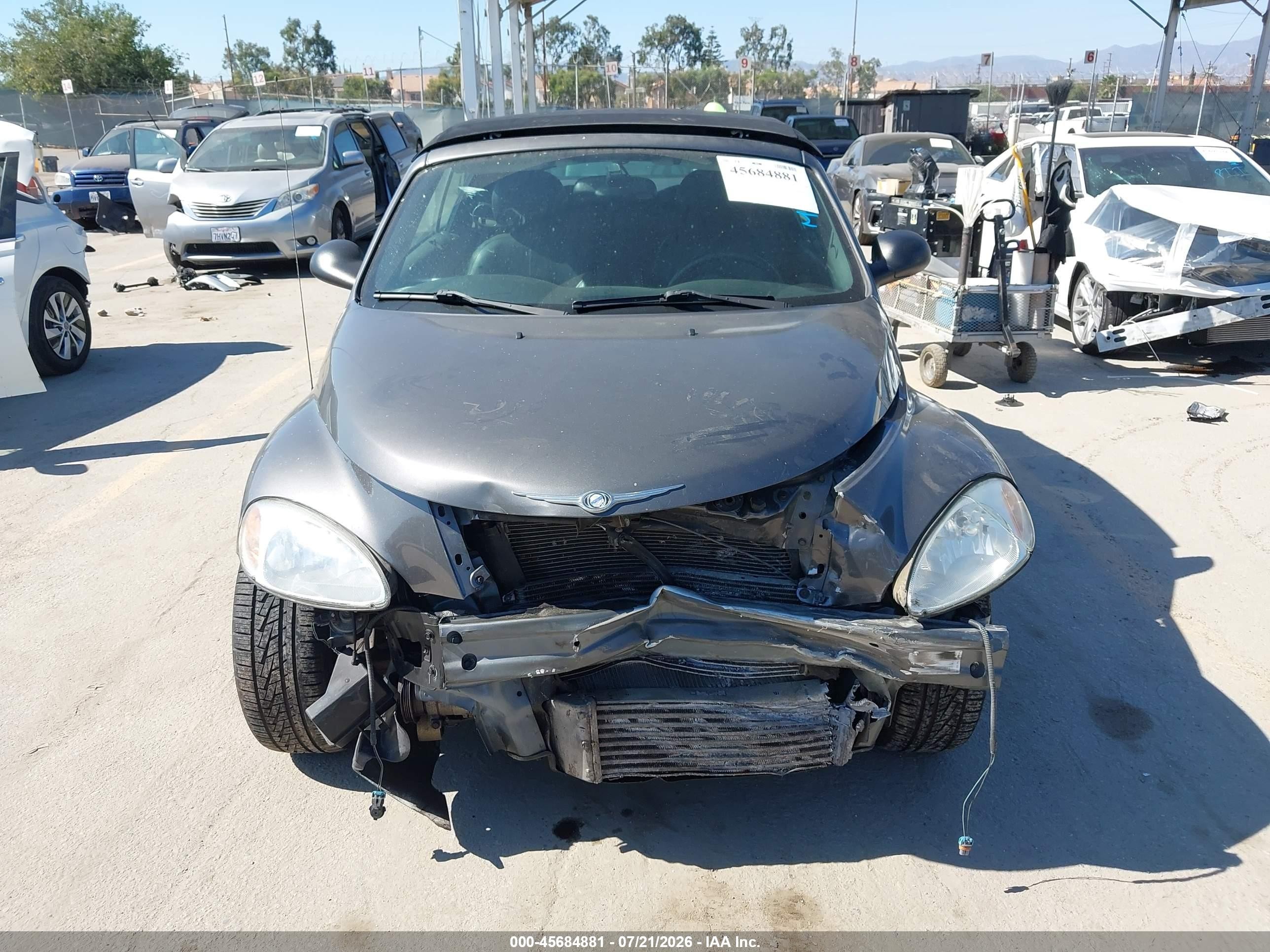 2005 Chrysler Pt Cruiser Gt Gray vin: 3C3AY75S05T363364
