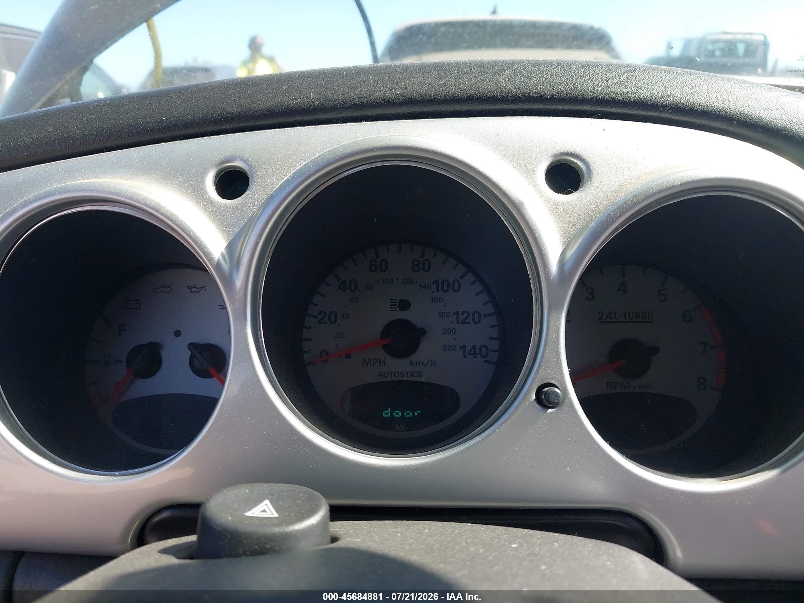 2005 Chrysler Pt Cruiser Gt Gray vin: 3C3AY75S05T363364