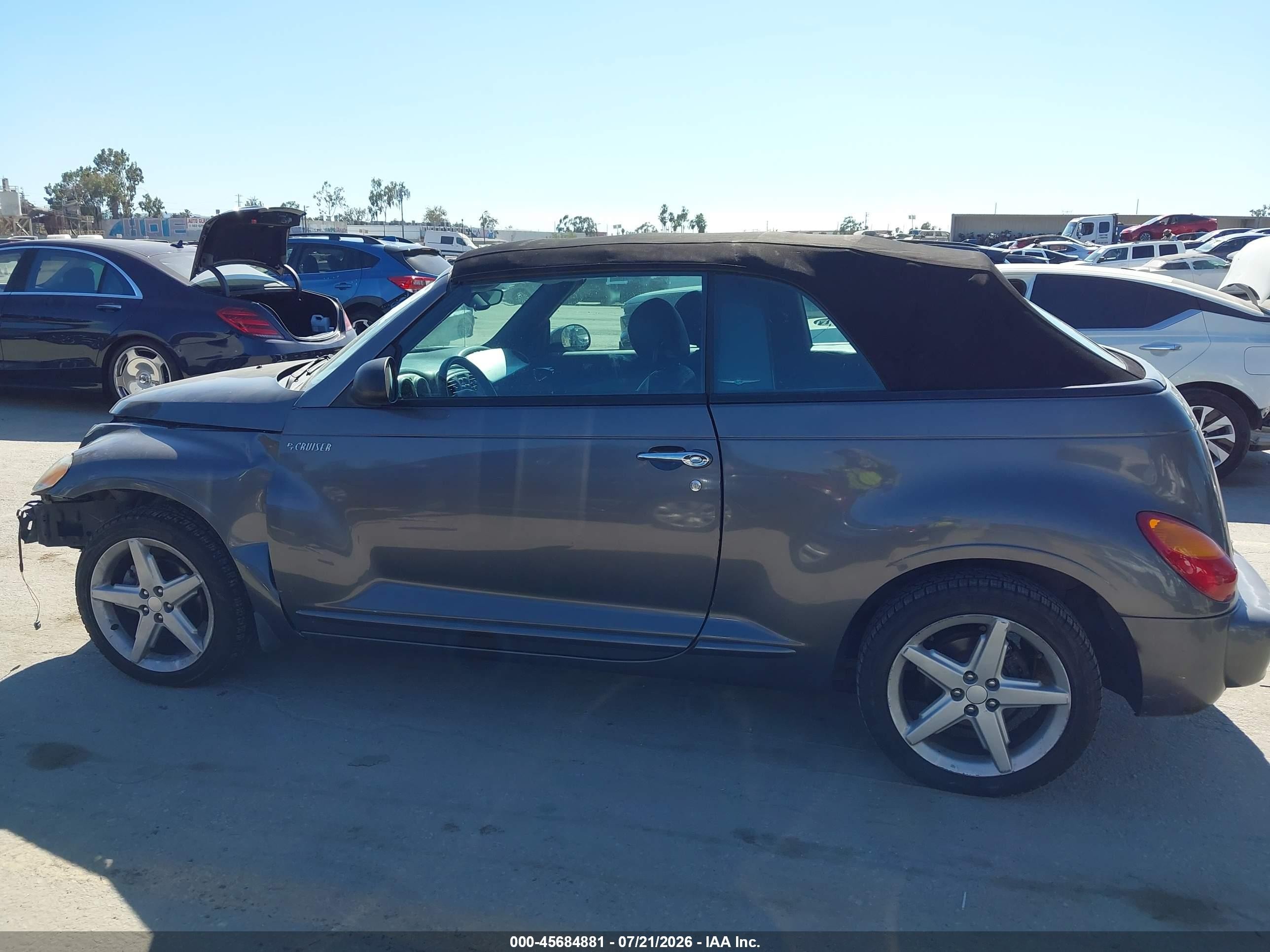 2005 Chrysler Pt Cruiser Gt Gray vin: 3C3AY75S05T363364